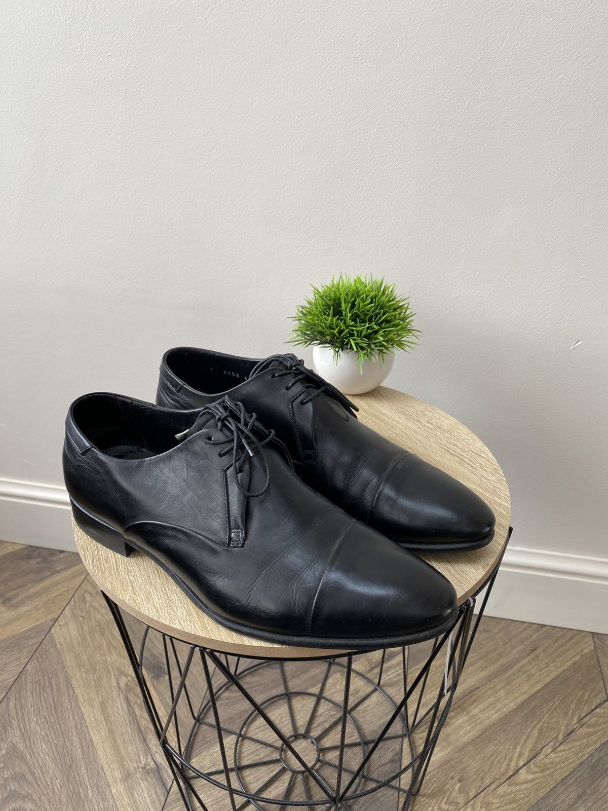 FABI Vintage Fabi Luxury Dress black leather shoes Size US 10 / EU 43 - 3 Thumbnail