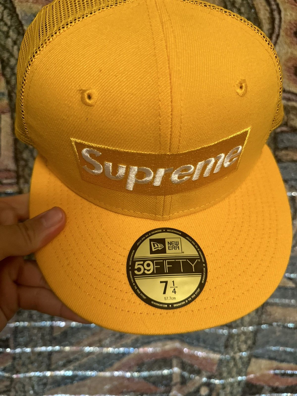Supreme Supreme yellow hat Size ONE SIZE - 5 Thumbnail