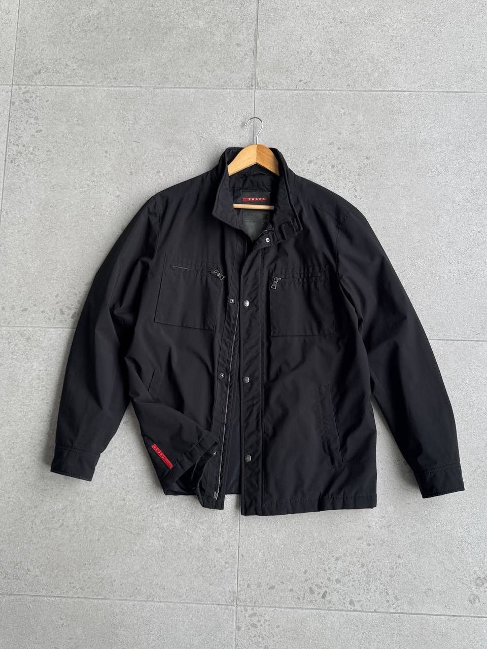 Prada Prada art SGA848 wind stopper waterproof coat jacket size 56 Size US XL / EU 56 / 4 - 1 Thumbnail