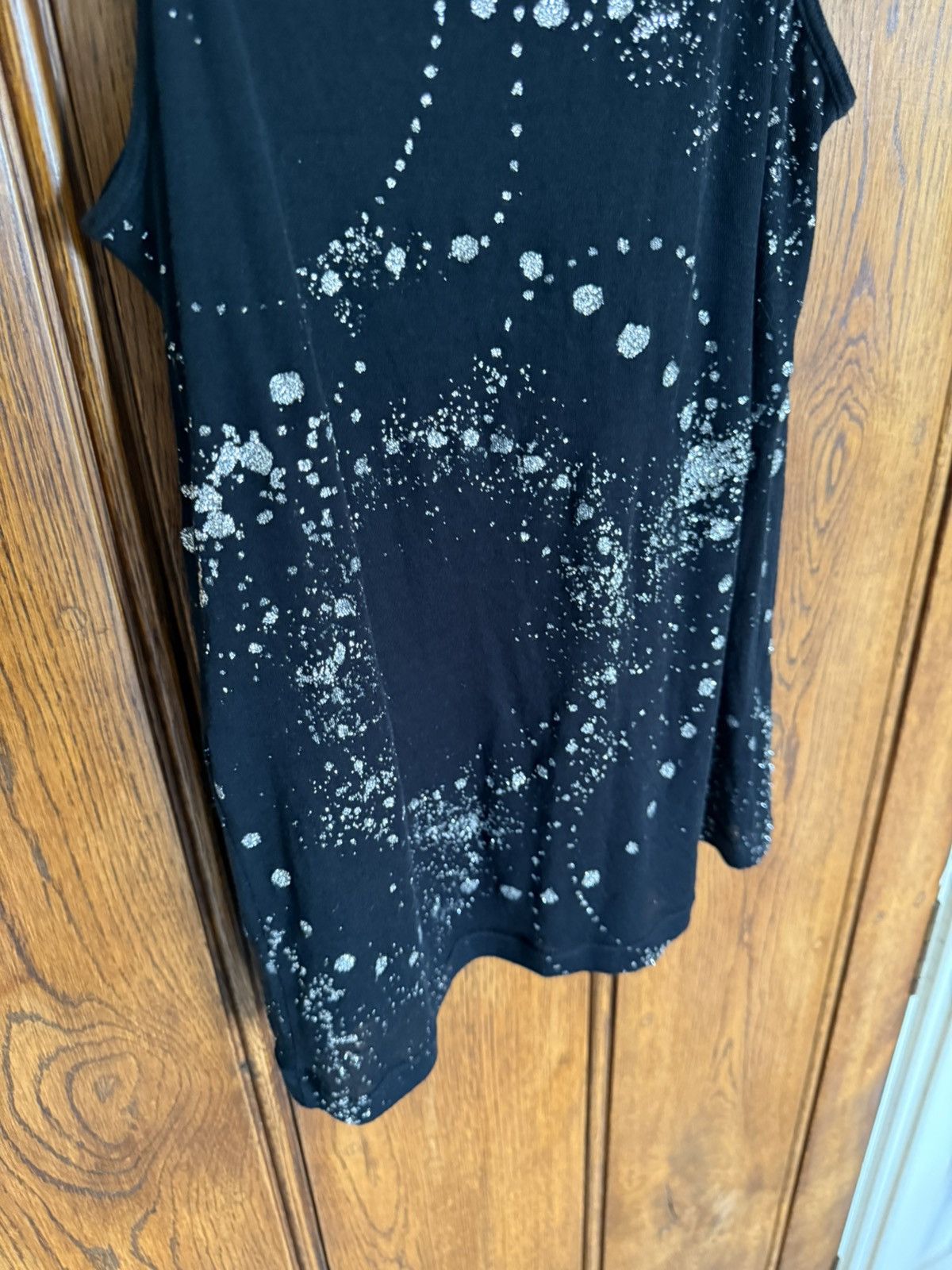 Saint Laurent Paris SS20 Saint Laurent black silver glitter vest tank top L BNWT Size US L / EU 52-54 / 3 - 12 Thumbnail
