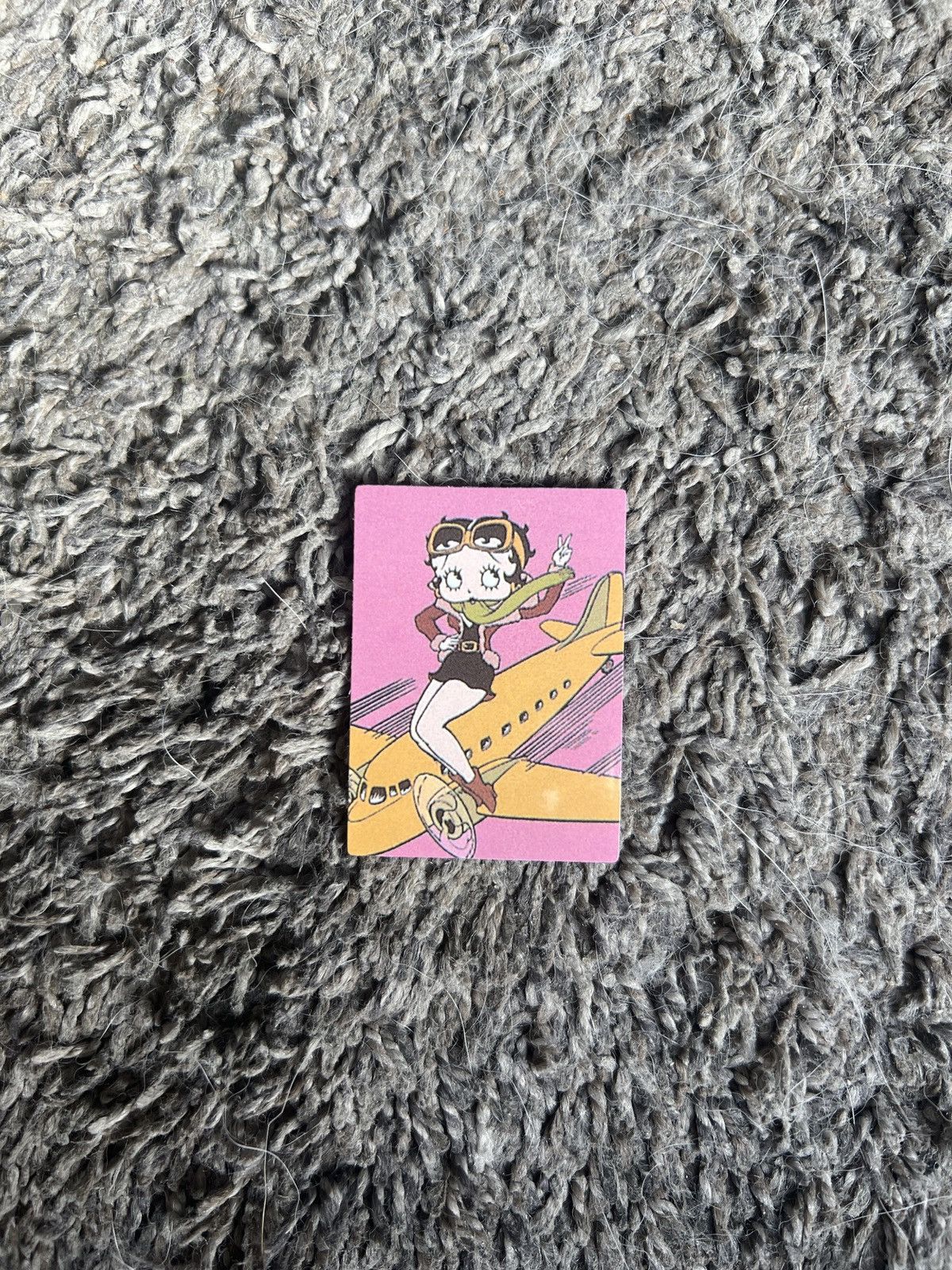 Hypebeast × Vintage Betty Boop Airplane Sticker Size ONE SIZE - 1 Thumbnail