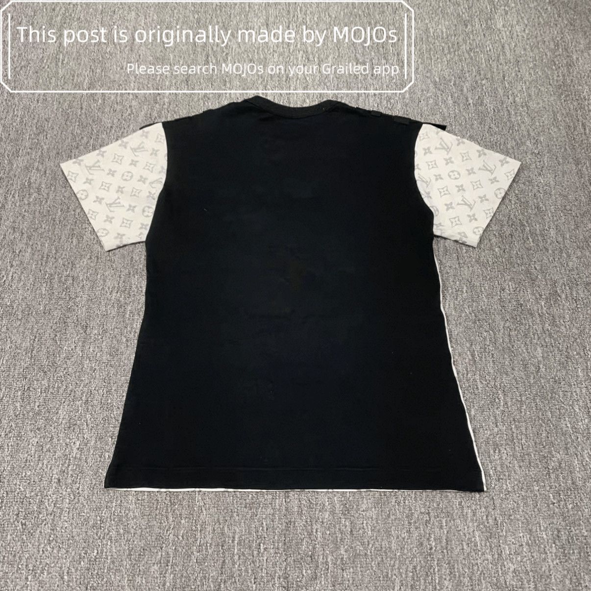 Louis Vuitton Louis Vuitton Monogram Joint Shoulder Stripe Tee mojos1653 Size US S / EU 44-46 / 1 - 2 Thumbnail