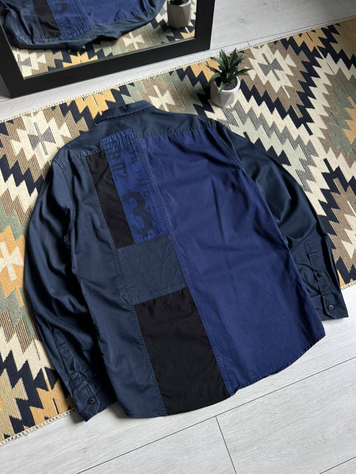 Diesel Diesel Avantgarde Y2K Button Up Shirt Size US L / EU 52-54 / 3 - 8 Thumbnail