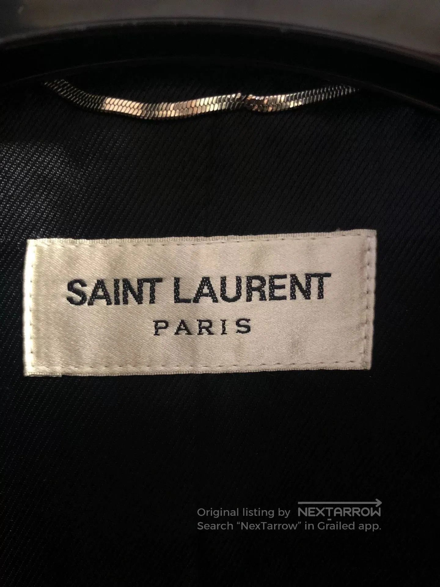Saint Laurent Paris rare saint laurent black and white bomber jacket. Size US S / EU 44-46 / 1 - 7 Thumbnail