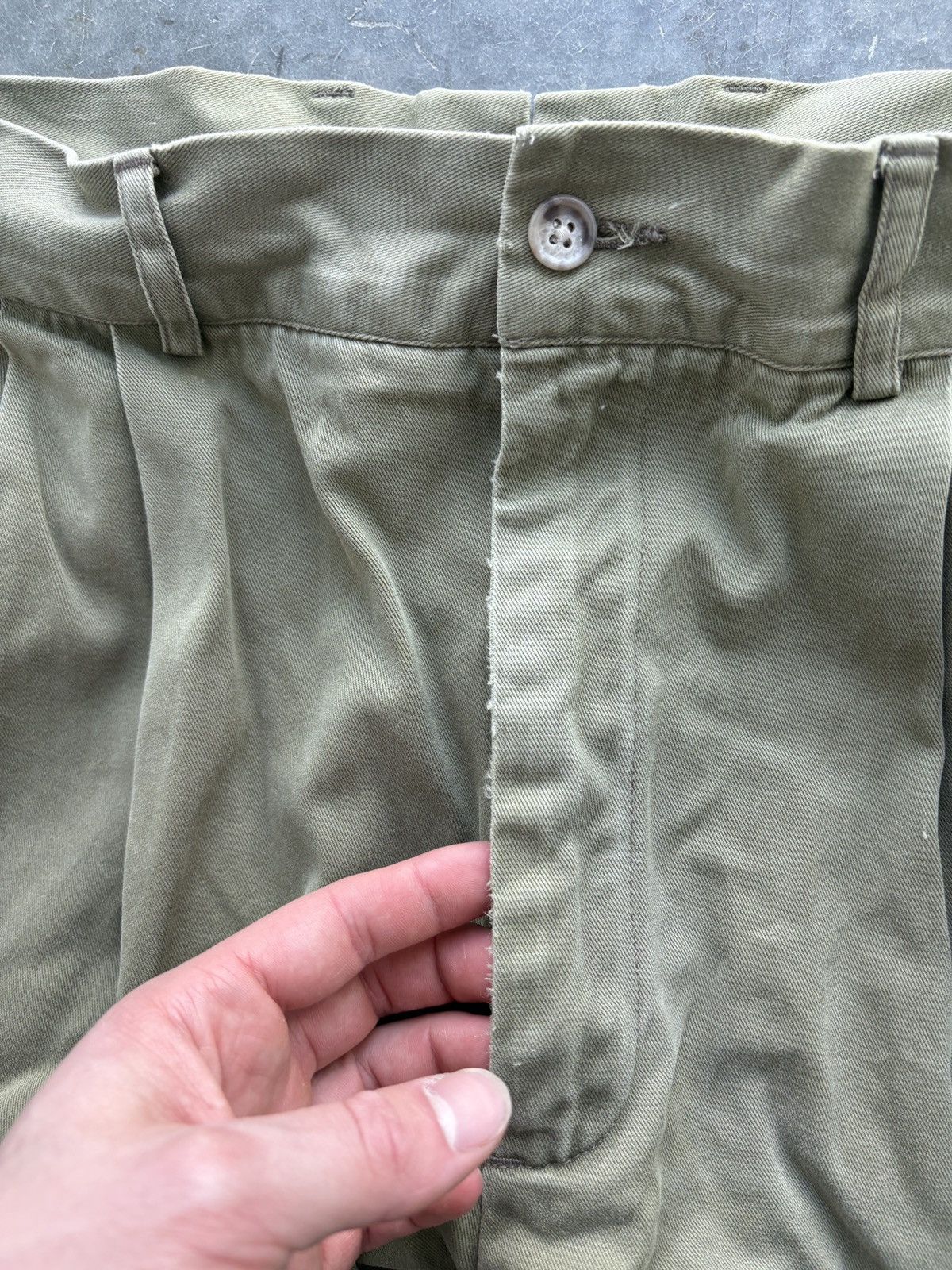 Willis & Geiger Vintage 90s Willis and Geiger Pleated Pants 35x30 Size US 35 - 5 Thumbnail