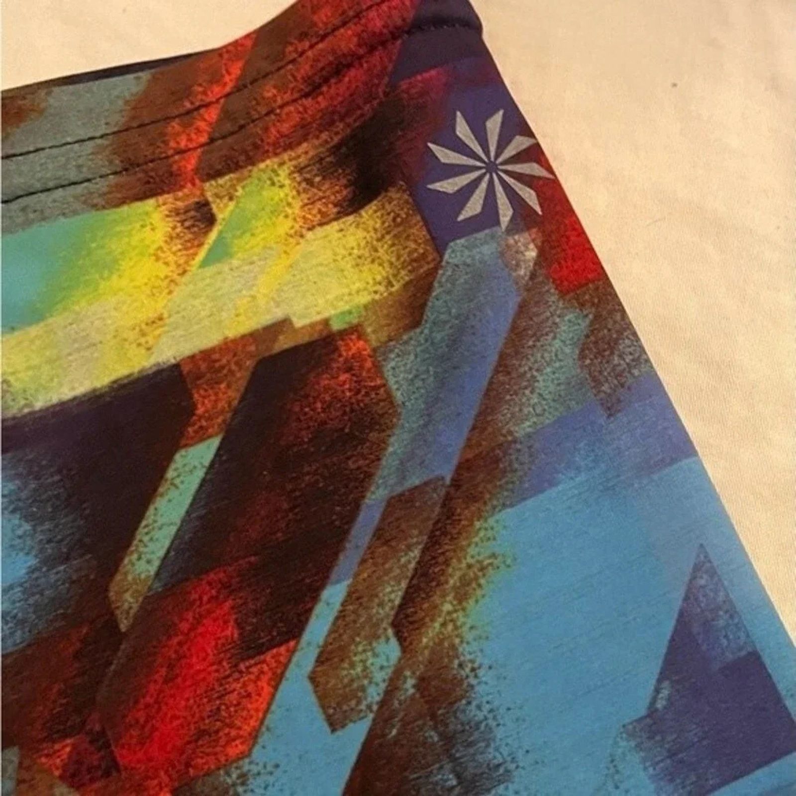 Athleta Athleta multi color leggings, size small petite Size 27" / US 4 / IT 40 - 4 Thumbnail