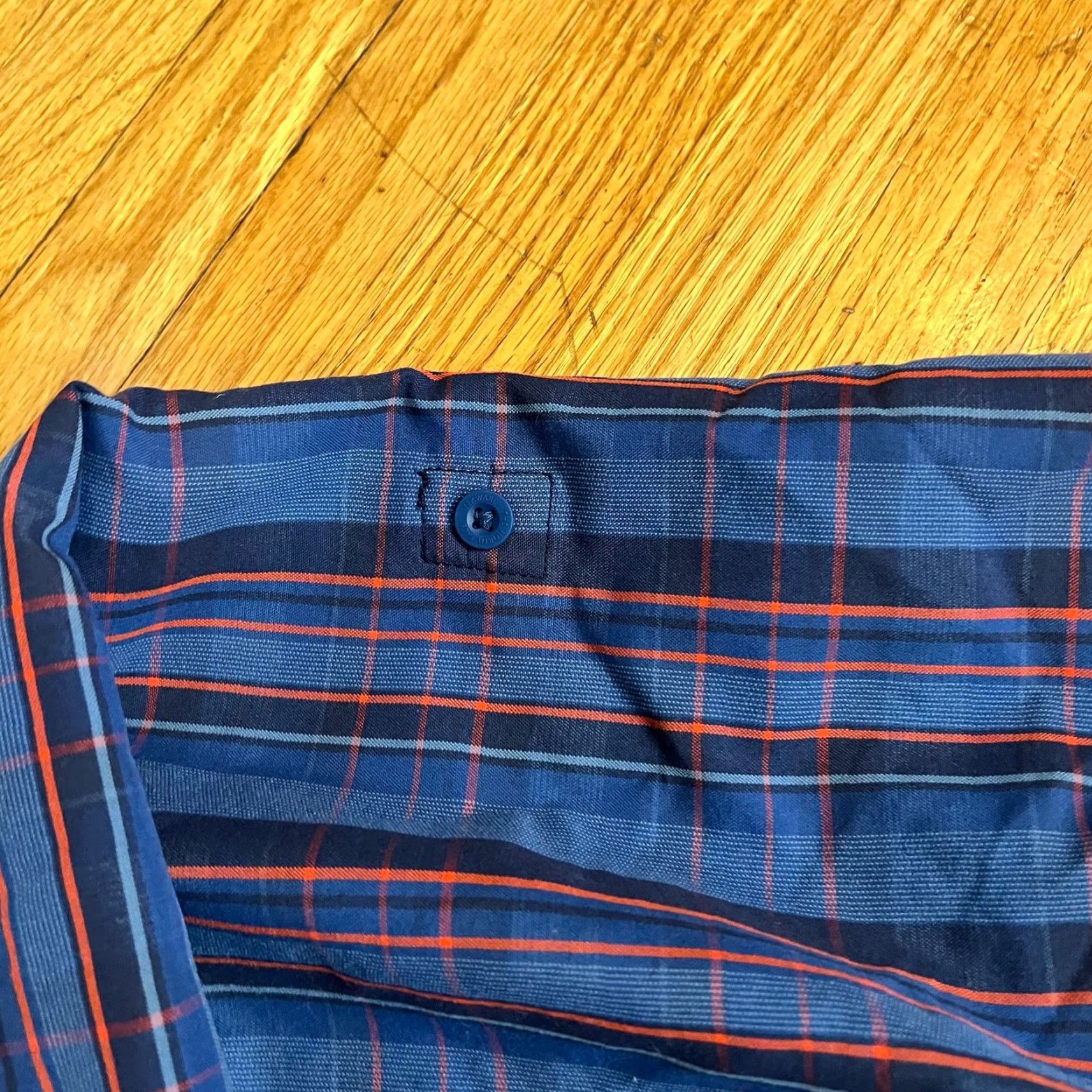 The North Face The North Face Shirt Mens Small Long Sleeve Plaid Button Performance Blue Mens S Long Sleeve Button-Up Shirt Blue Size US S / EU 44-46 / 1 - 4 Thumbnail