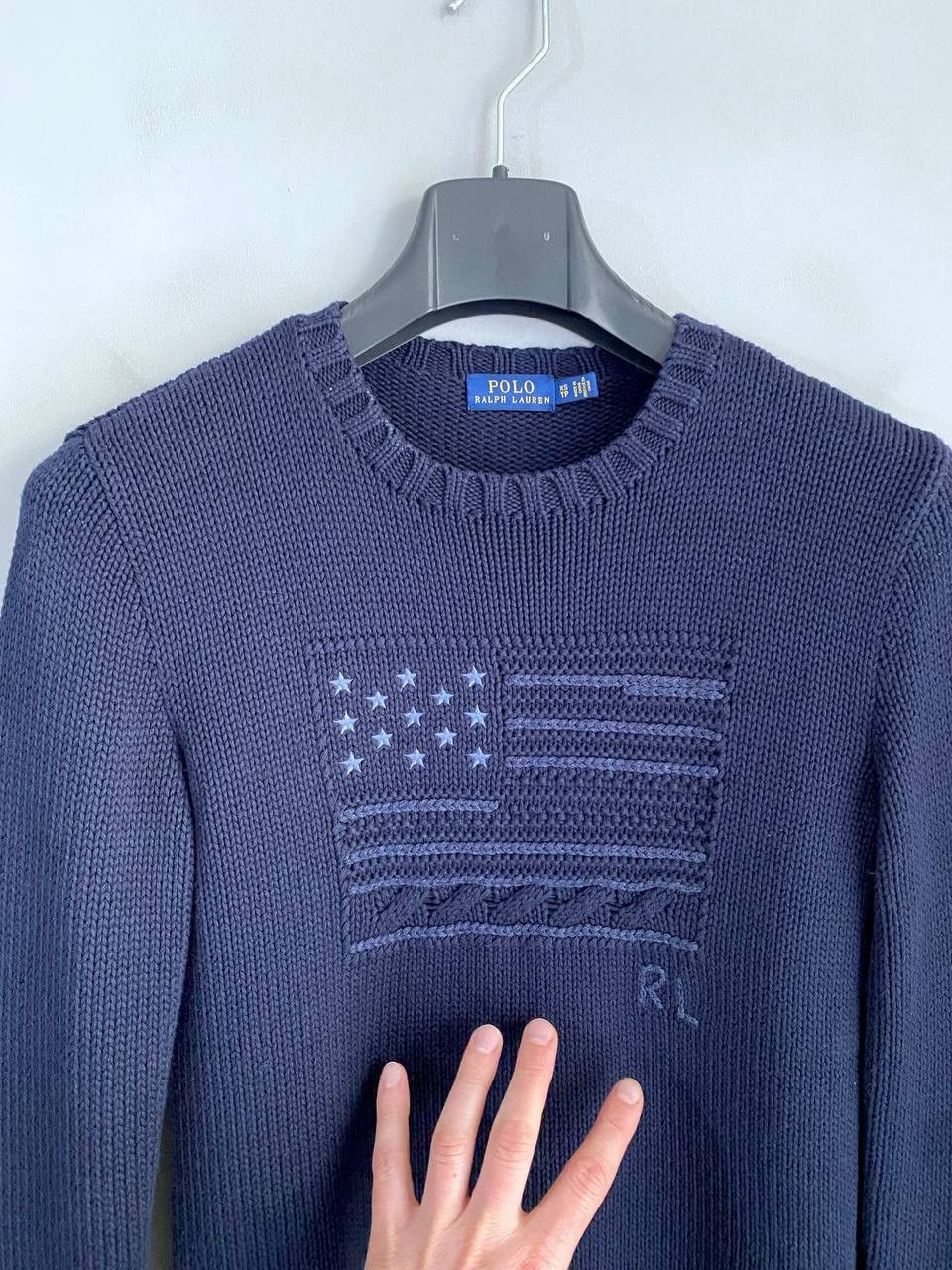 Polo Ralph Lauren Polo Ralph Lauren Icon American Flag Women's Knit Sweater XS Size XS / US 0-2 / IT 36-38 - 3 Thumbnail