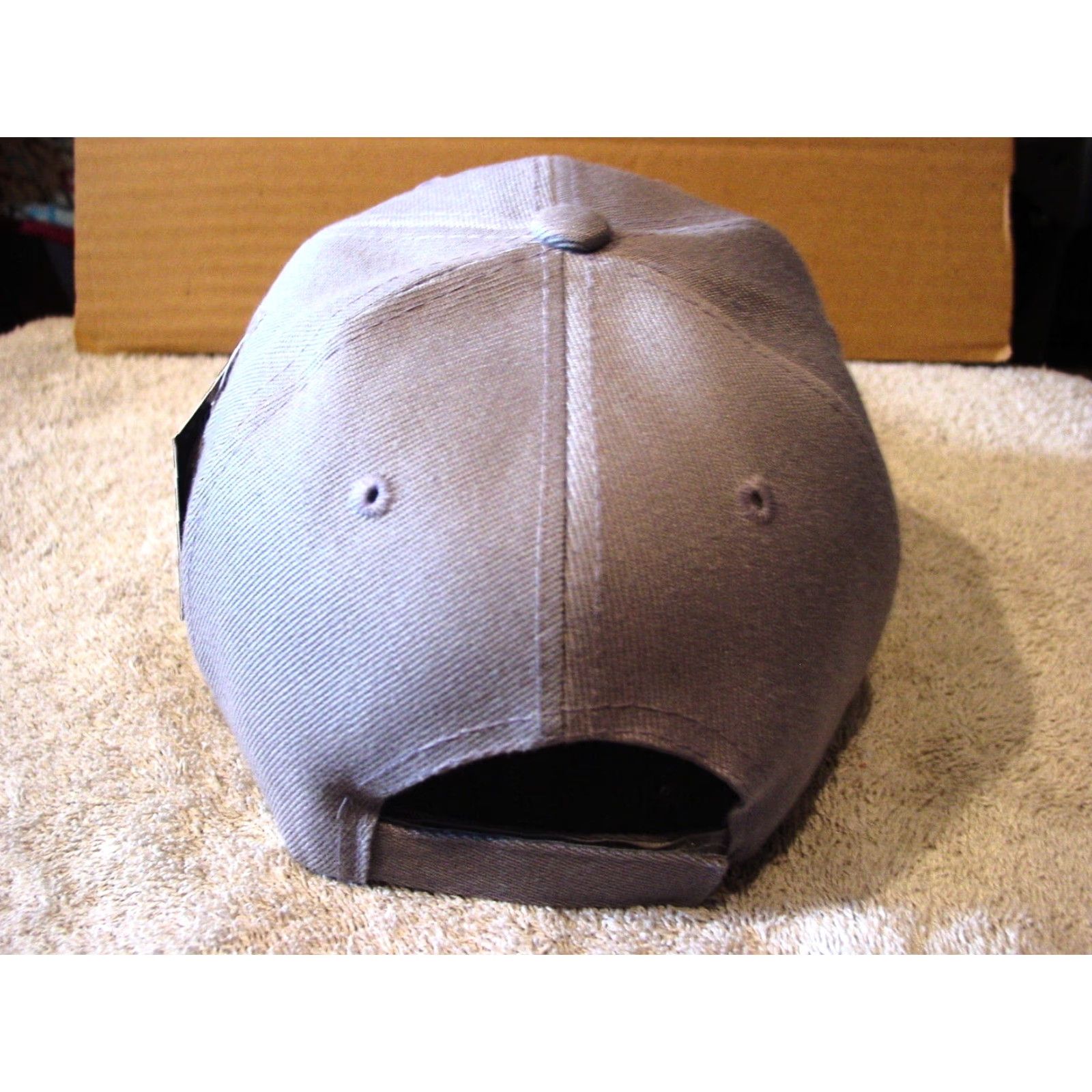 Pistola VINTAGE Baseball Cap Men Adjustable Gray 38 Special Pistol Gun Theme Men’s Size ONE SIZE - 2 Thumbnail