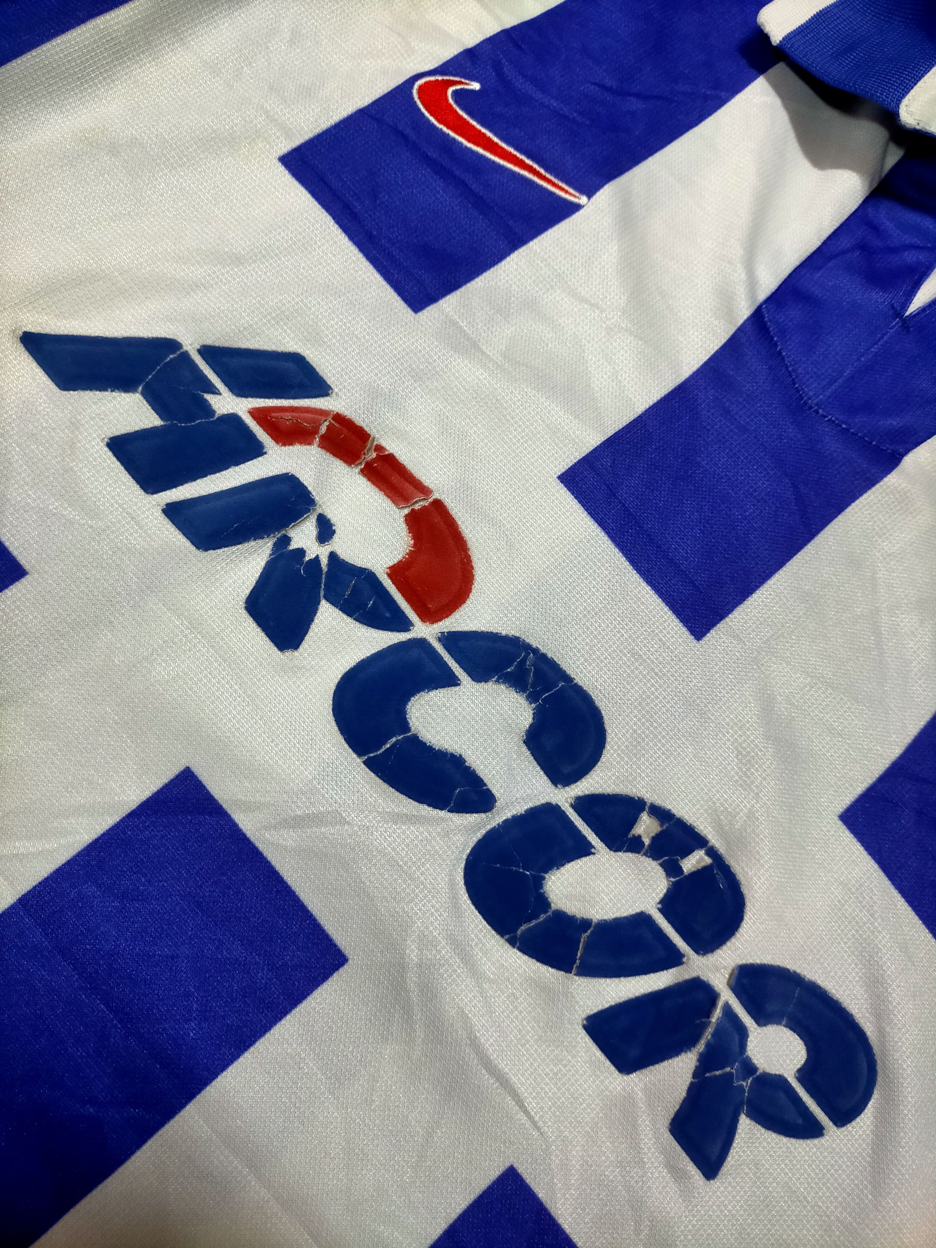 Nike Vtg 2002 Hertha Berlin Home football Shirt Size US L / EU 52-54 / 3 - 8 Thumbnail