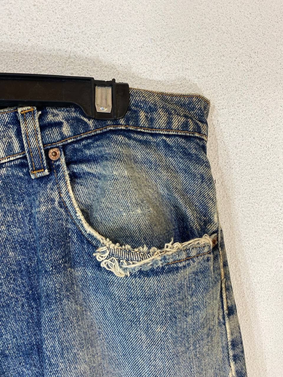 Levi's vintage levis 506 acid wash style distressed denim Size US 38 / EU 54 - 7 Thumbnail