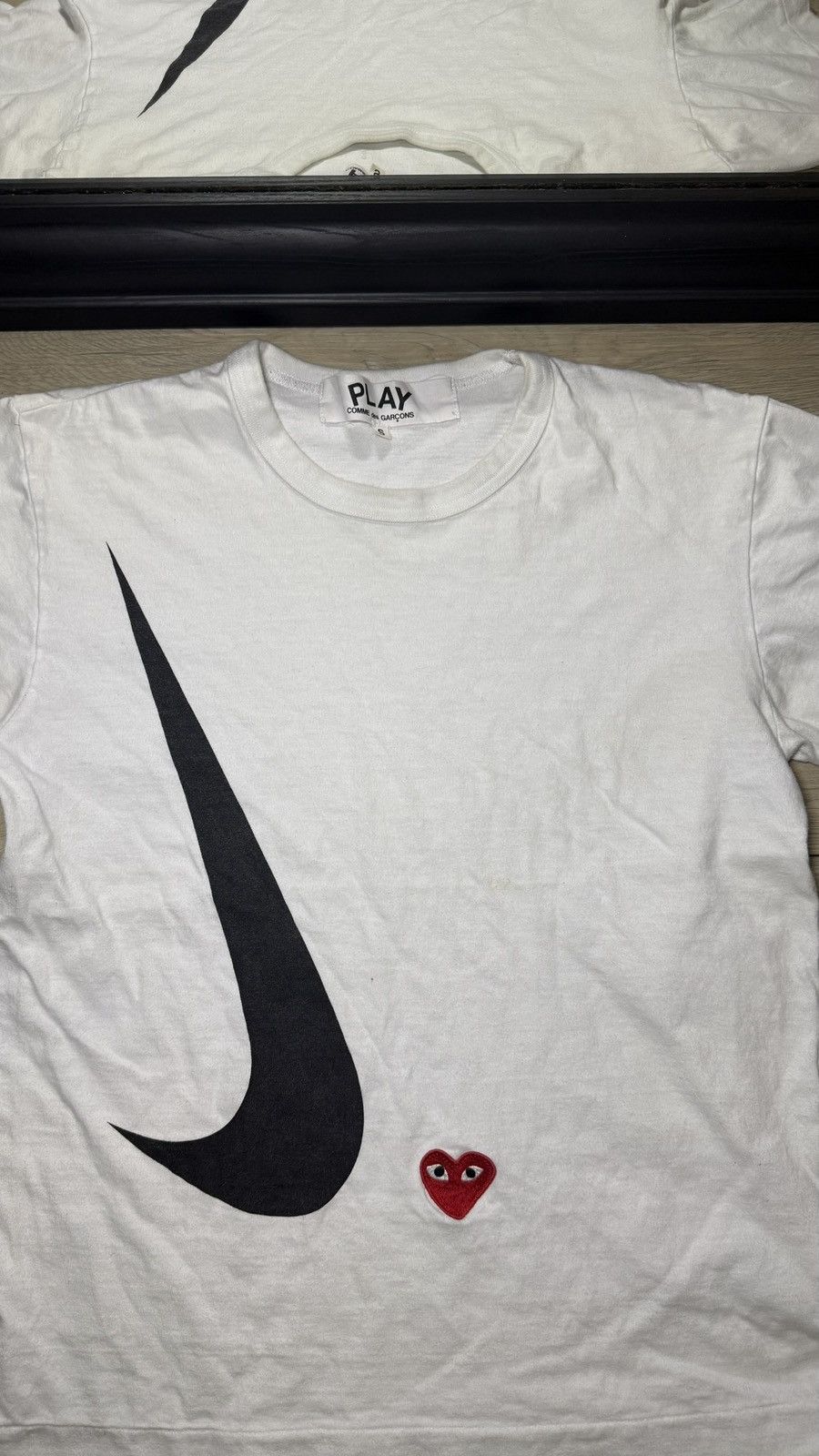 Comme des Garcons Y2K Play COMME De Garçons X Nike Embroidered Heart Single Size US S / EU 44-46 / 1 - 3 Thumbnail