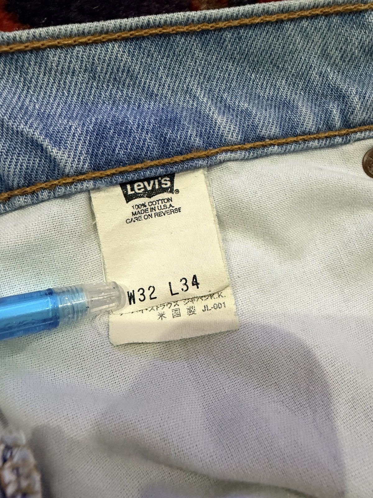 Levi's Vintage 90s Levis 510 Made In USA Size US 31 - 4 Thumbnail