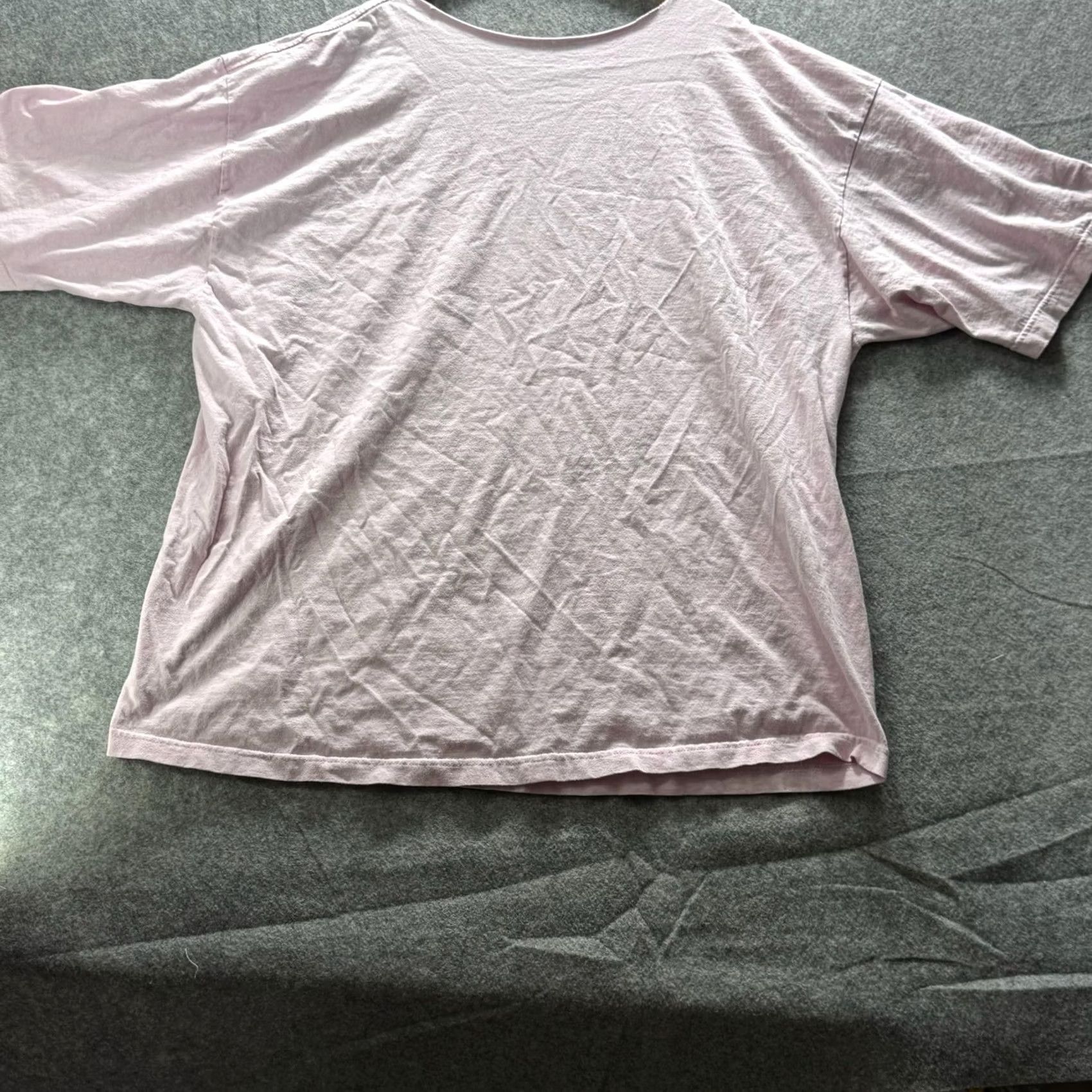 Pinko Popular Poison Shirt Mens 3XL Pink Good Vibes Retro Portrait Graphic Tee Crewneck Size US XXL / EU 58 / 5 - 6 Thumbnail