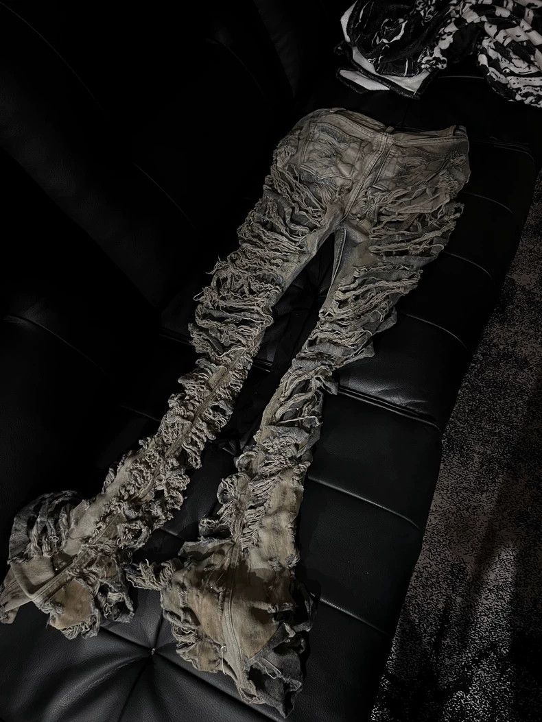 Rick Owens rick owens 23 FW ripped jeans Size 27" / US 4 / IT 40 - 2 Thumbnail