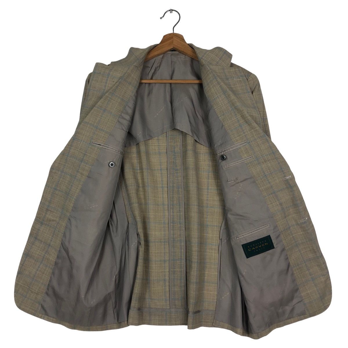 Japanese Brand 🔥Vintage Monsiuer Carven Paris Double Breasts Coats Size US M / EU 48-50 / 2 - 13 Thumbnail