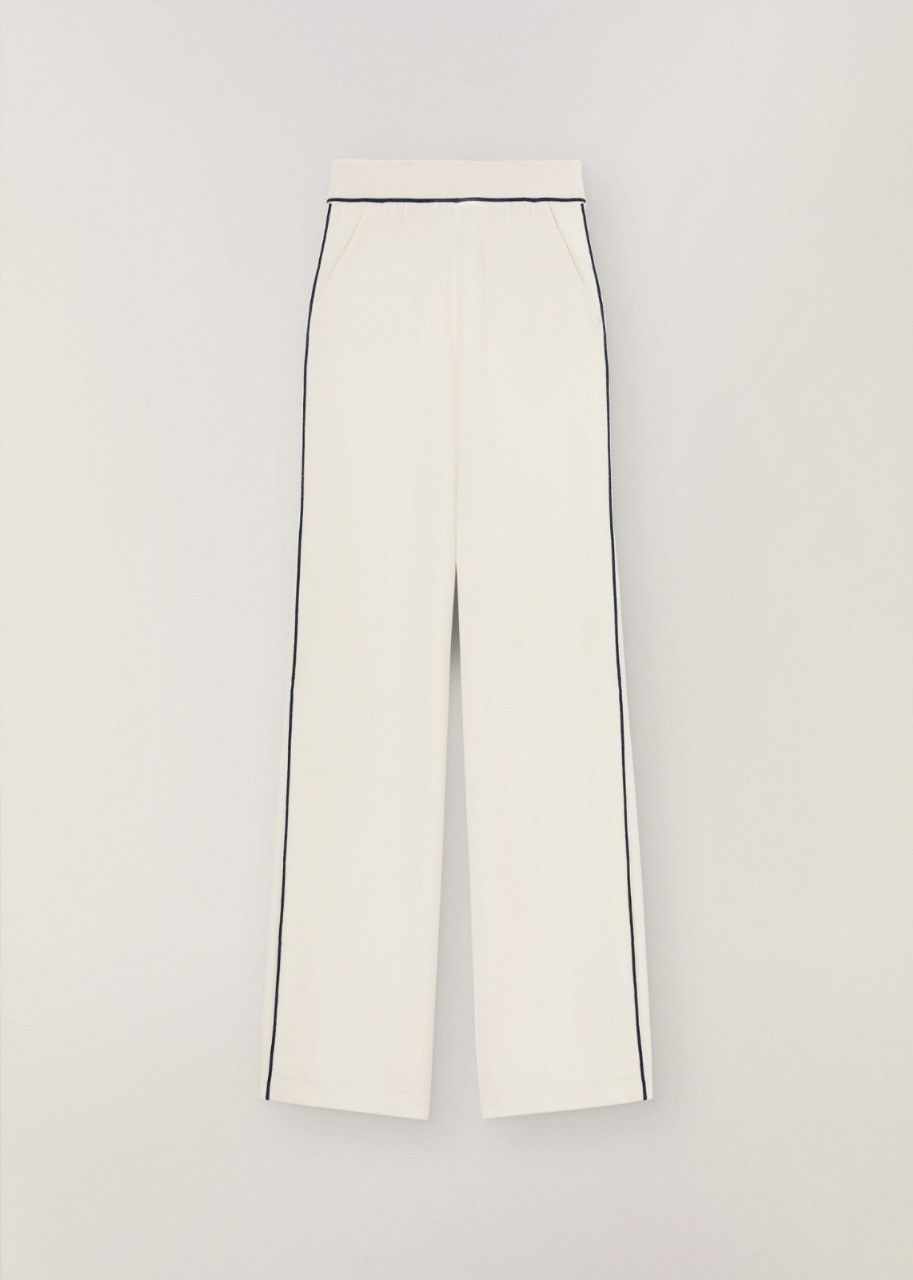 Loro Piana o1srvl11e0524 Trouser in White Size 38" / US 16 / IT 52 - 1 Thumbnail