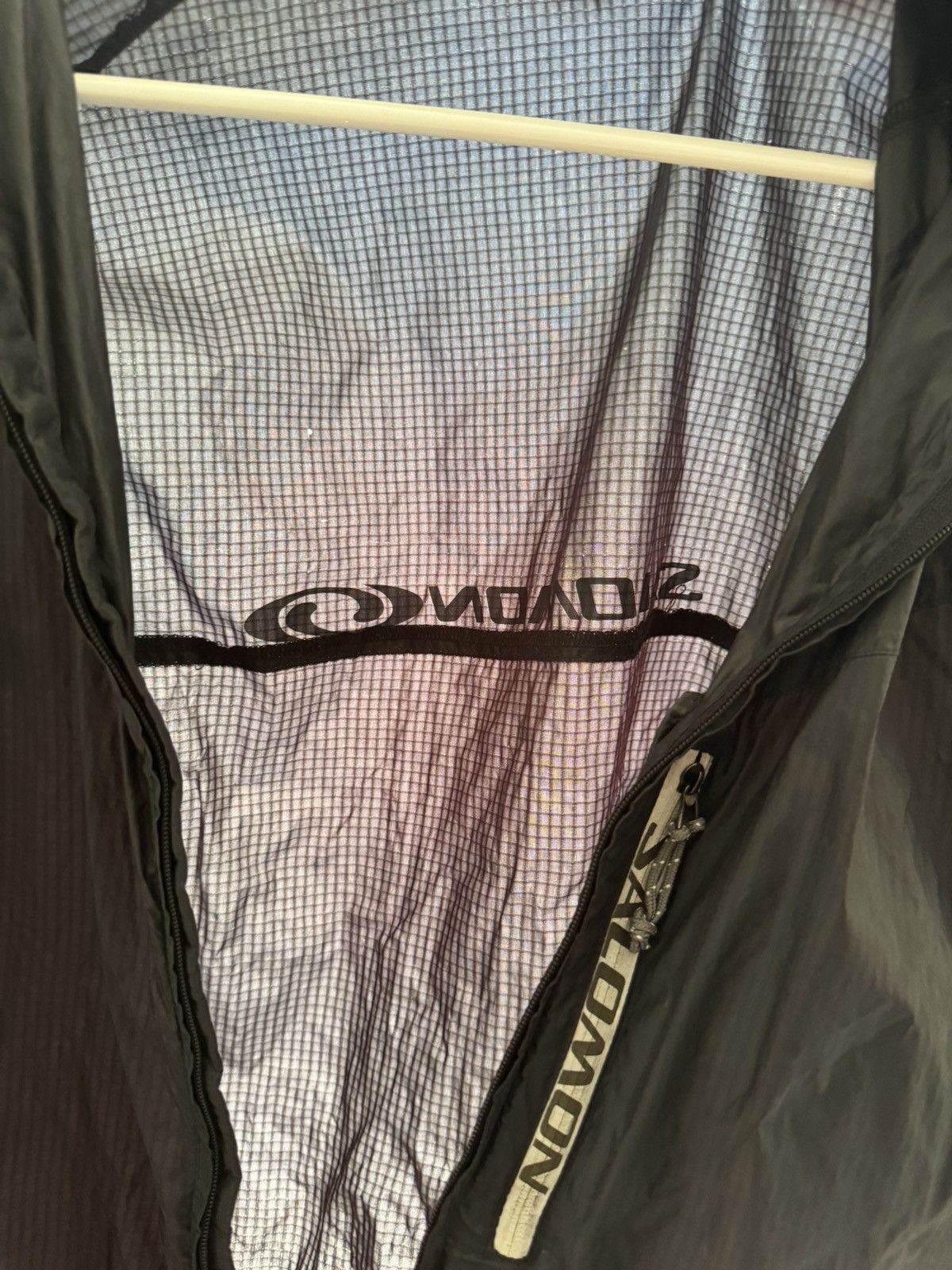 Salomon Vintage Salomon Windbreaker Size US L / EU 52-54 / 3 - 3 Thumbnail