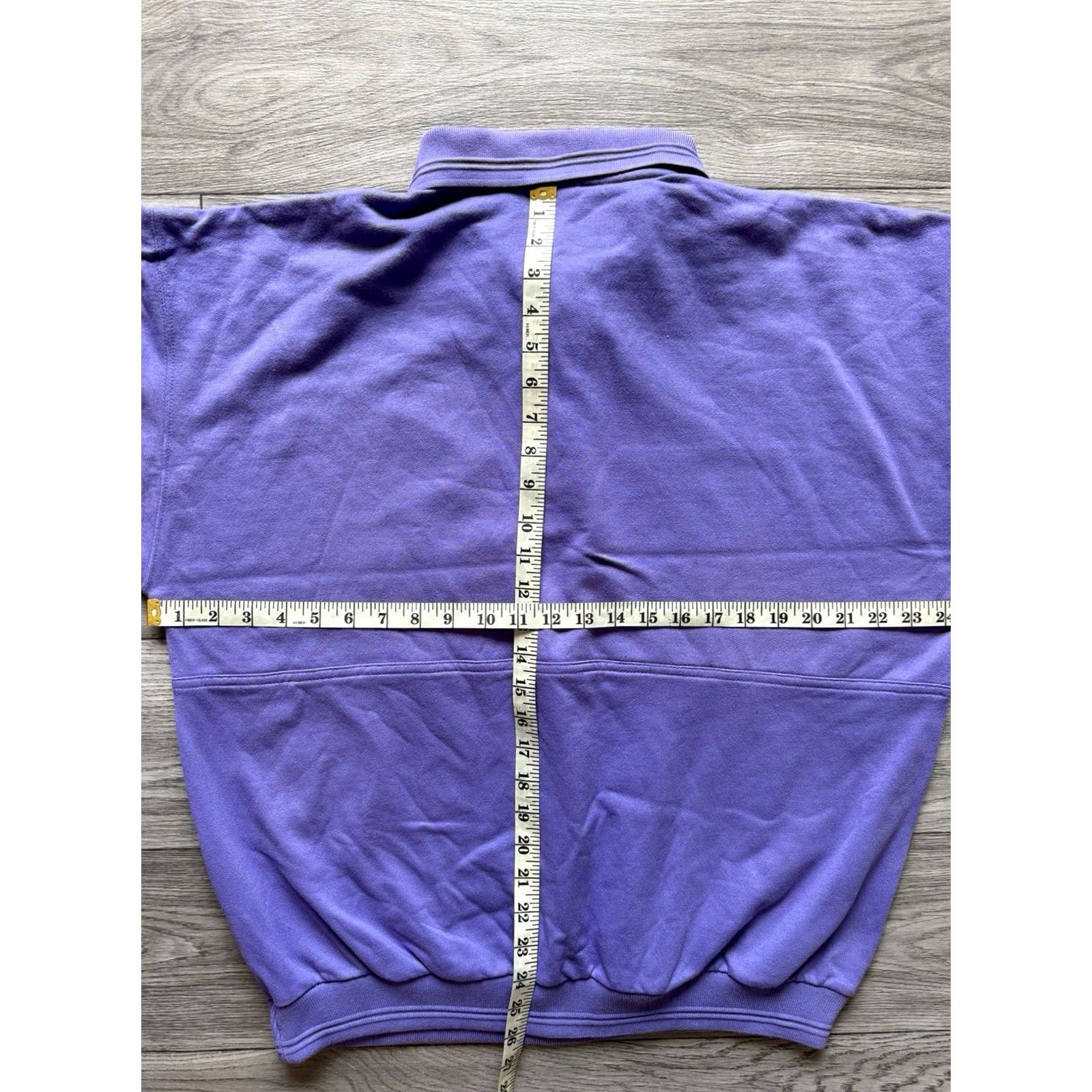 Nike VINTAGE Nike Polo Shirt L Purple USA 80s 90s Beaverton Oregon Mens Size US L / EU 52-54 / 3 - 7 Thumbnail