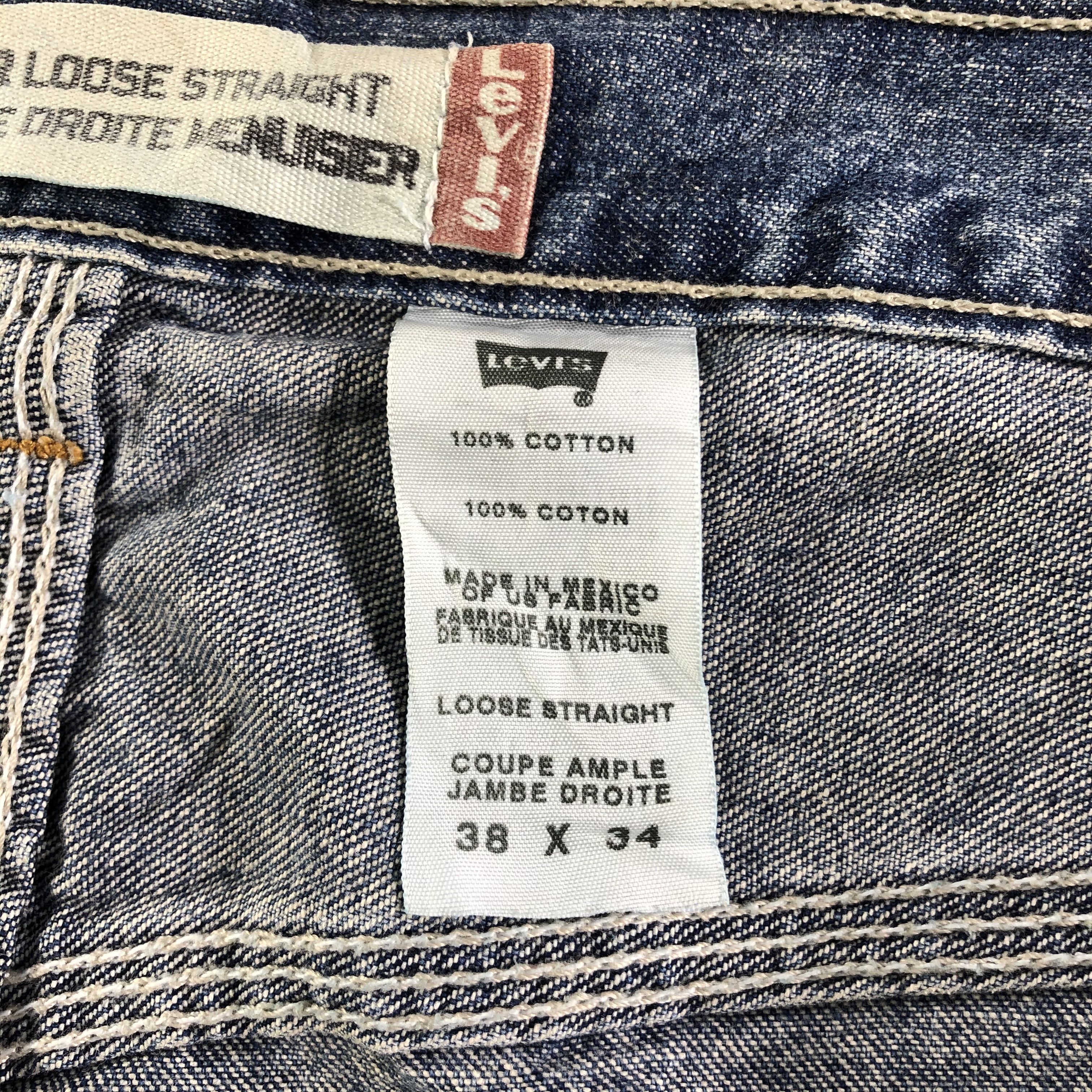 Levi's Vintage Blue Wash Levis Jeans-J3011 Size US 40 / EU 56 - 8 Thumbnail