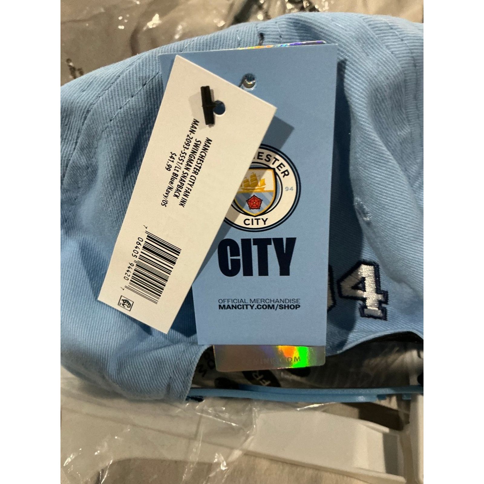 Other Manchester City FC Cap Size ONE SIZE - 2 Thumbnail