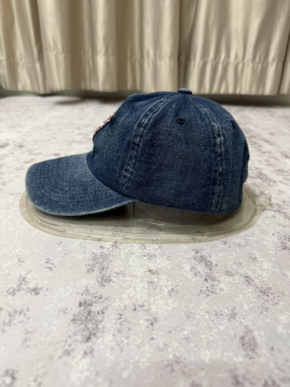 Guess Vintage Guess Denim Jeans Adjustable Buckleback Cap Size ONE SIZE - 2 Thumbnail