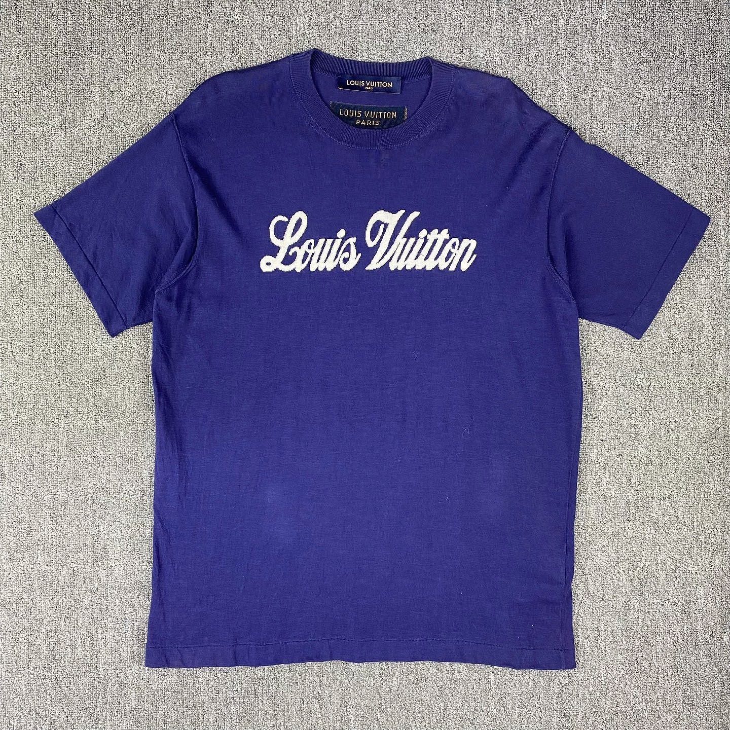 Louis Vuitton Louis Vuitton Script Logo T-Shirt Size M Size US M / EU 48-50 / 2 - 1 Thumbnail