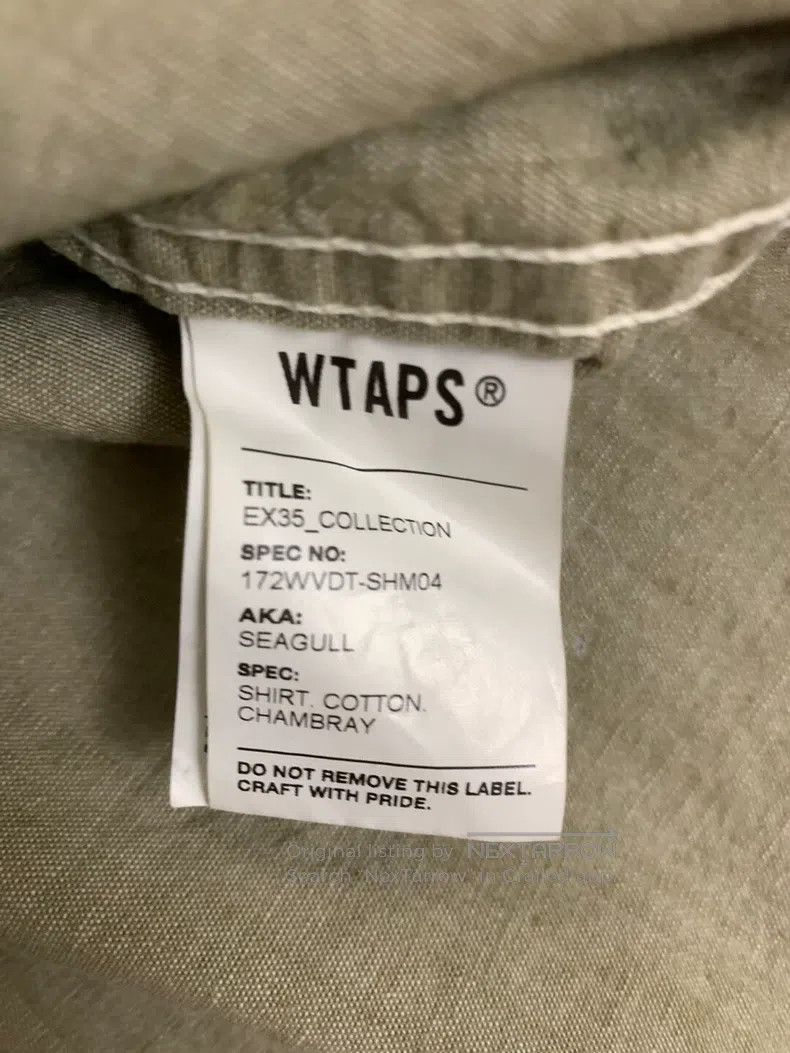 Wtaps Wtaps Chestnut Shirt Size US S / EU 44-46 / 1 - 8 Thumbnail