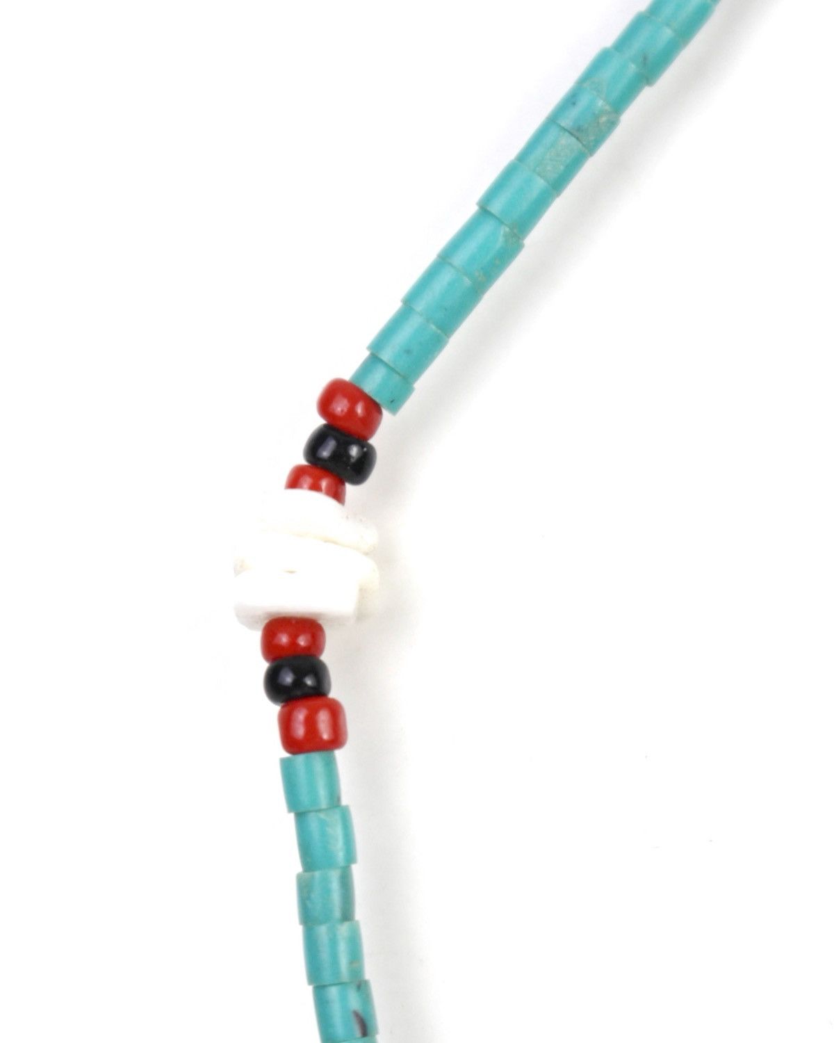Hysteric Glamour 2000S JAPANESE MADE SHELL & TURQUOISE NATIVE SOUL NECKLACE Size ONE SIZE - 4 Thumbnail