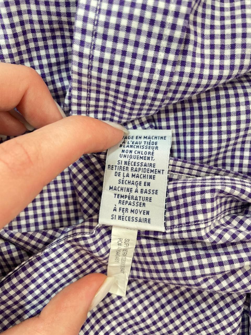 Polo Ralph Lauren RALPH LAUREN Checked SHIRT Size XL Men's Long Sleeve Purple Size US XL / EU 56 / 4 - 11 Thumbnail