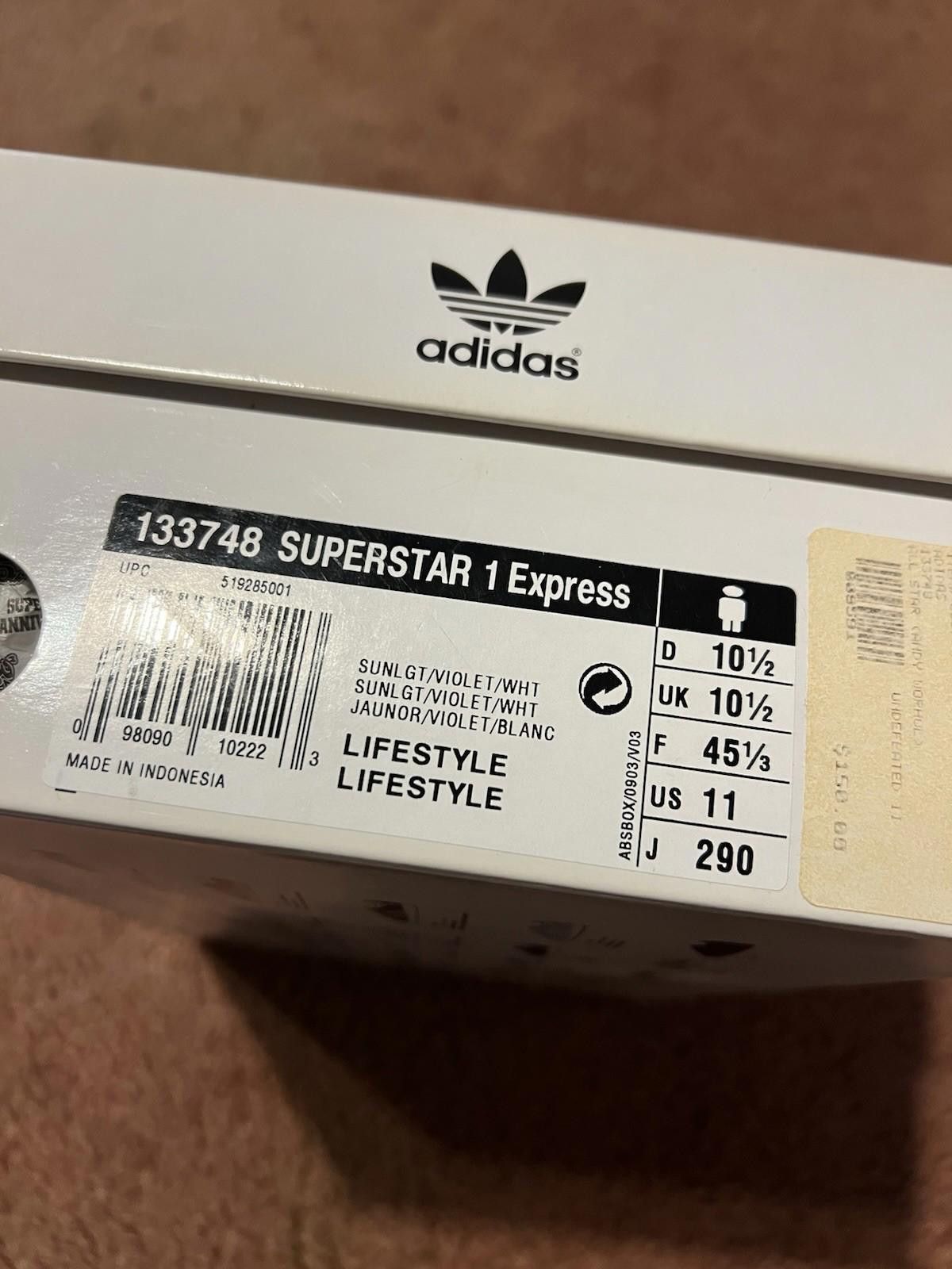Adidas ADIDAS 35th ANNIVERSARY SUPERSTAR KAREEM ANDY WARHOL 133748 Size US 11 / EU 44 - 10 Thumbnail