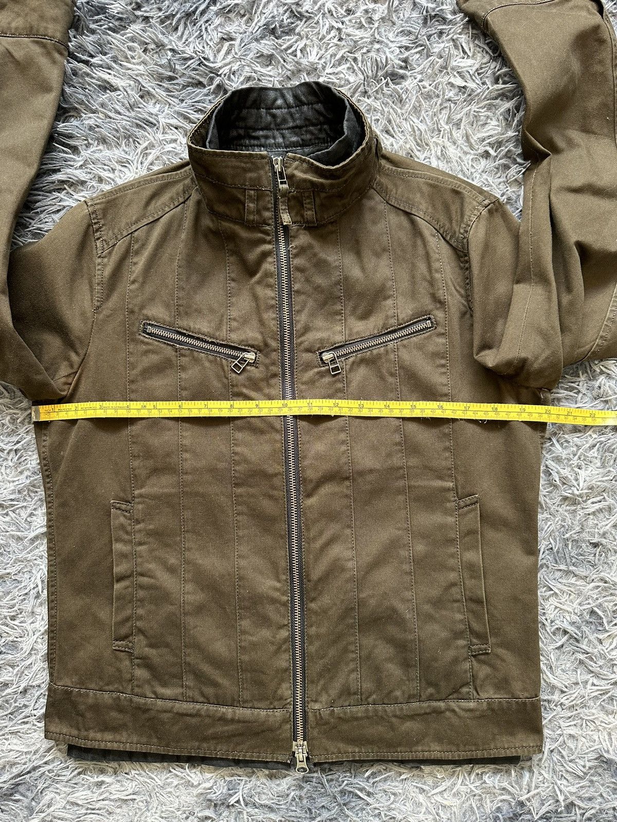 Michel Klein 00's MK Homme J-rock double zipper rider jacket Size US S / EU 44-46 / 1 - 10 Thumbnail