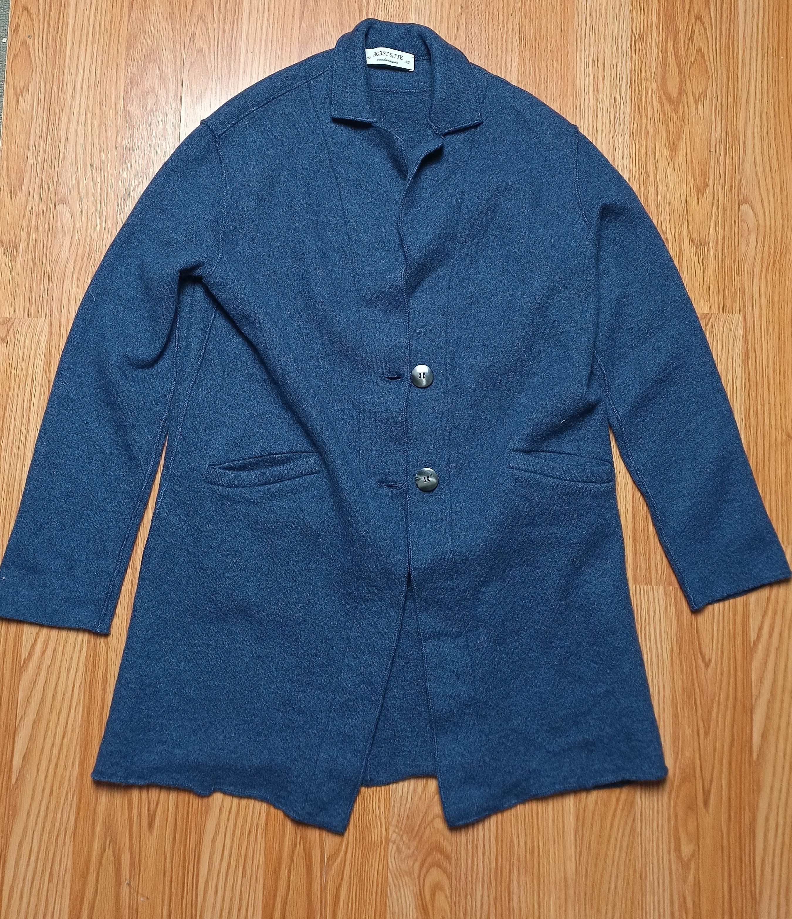 Designer HORST SITTE Merino Wool Short Jacket Coat Size L RRP590€ Size L / US 10 / IT 46 - 6 Thumbnail