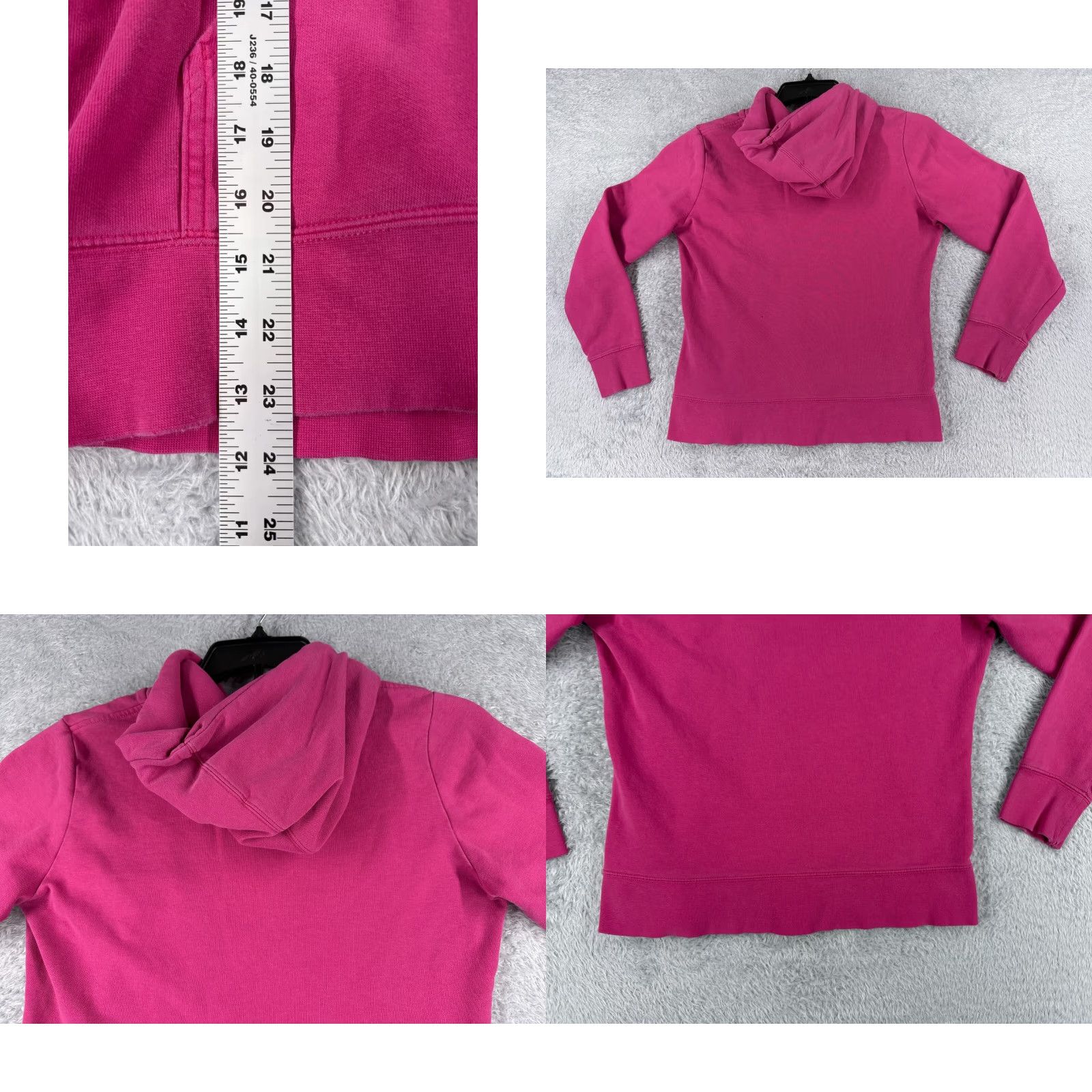 The North Face The North Face Hoodie Womens Medium Pink Logo Pullover Cotton Sweater READ Size M / US 6-8 / IT 42-44 - 9 Thumbnail
