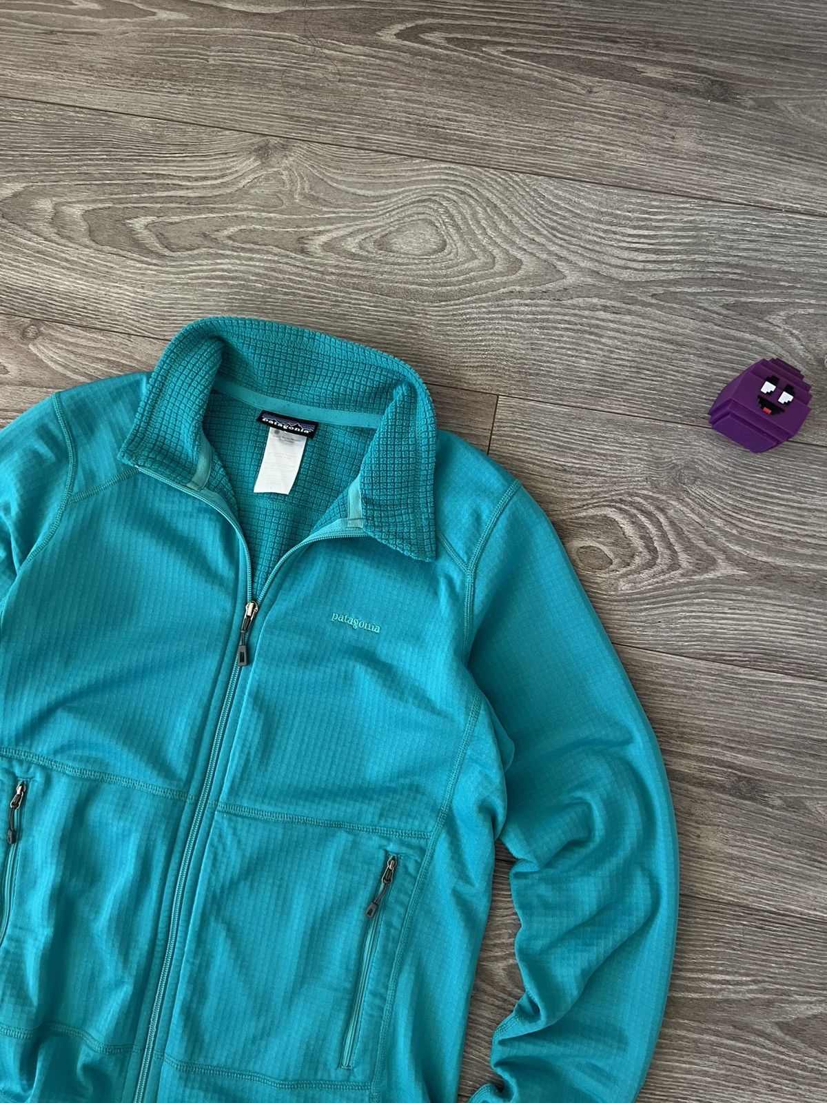 Patagonia Patagonia Polartec Gorpcore Knit Logo USA Fleece Zip Sweater Size L / US 10 / IT 46 - 4 Thumbnail