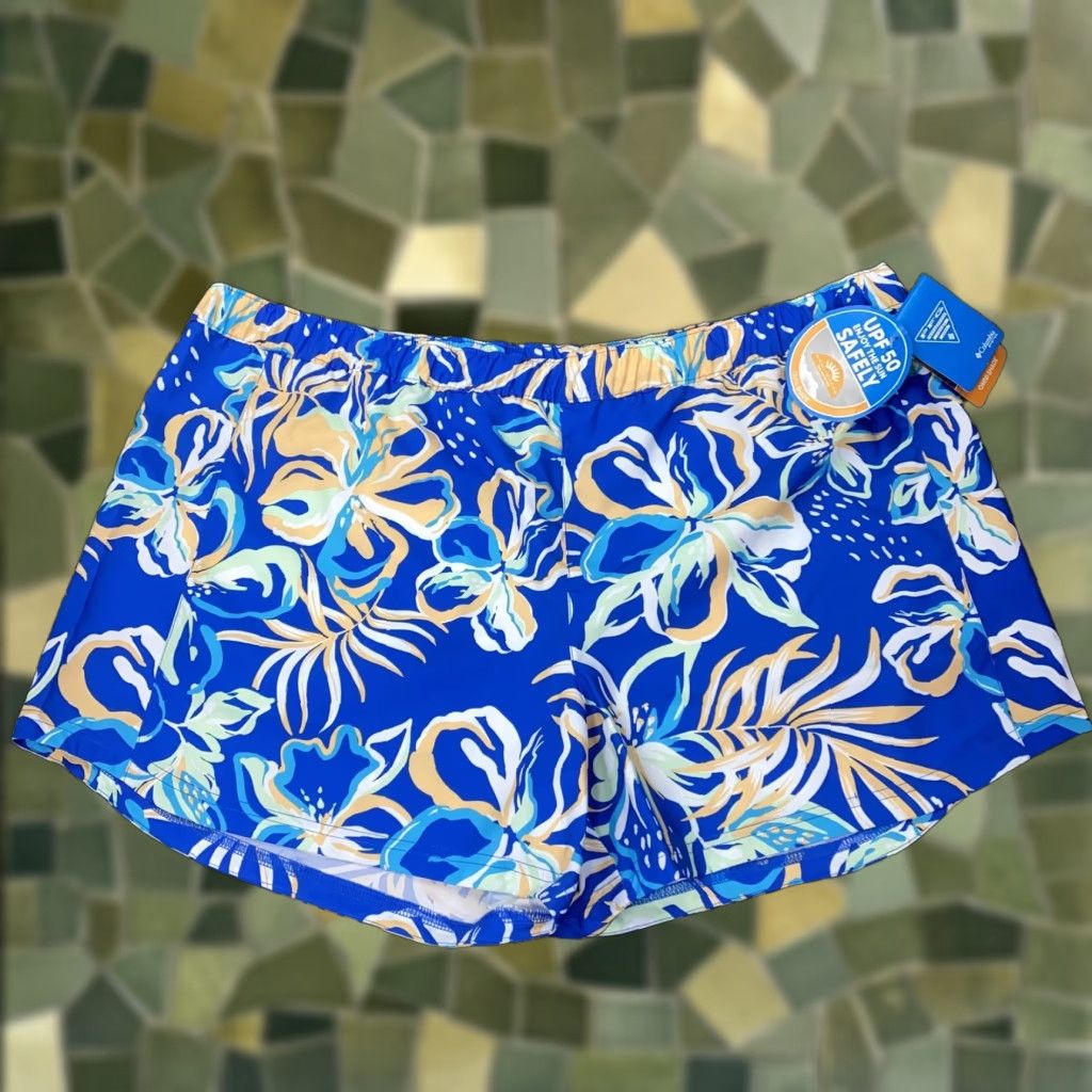 Vintage Columbia PFG Shorts Womens 2XL Tamiami Pull-On UPF 50 Omni-Shade FL5201-409 Size 40" / US 18 - 1 Thumbnail