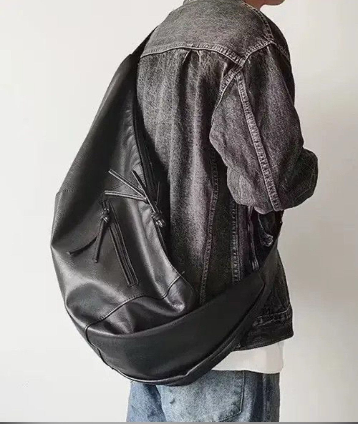 Japanese Brand × Vintage Utility grunge oversized fanny pack large sling bag belt bag Size ONE SIZE - 2 Thumbnail