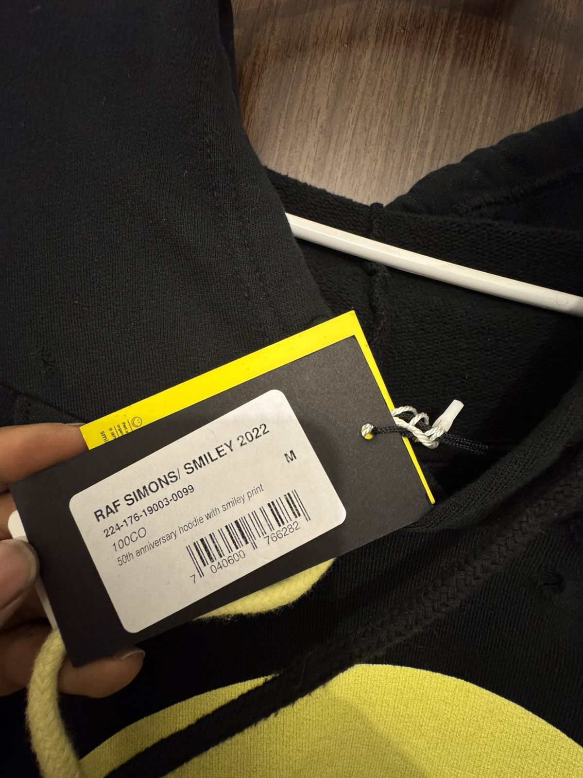 Raf Simons Raf Simons Smiley 50 Anniversary Oversize no Graphic Hoodie Size US M / EU 48-50 / 2 - 6 Thumbnail