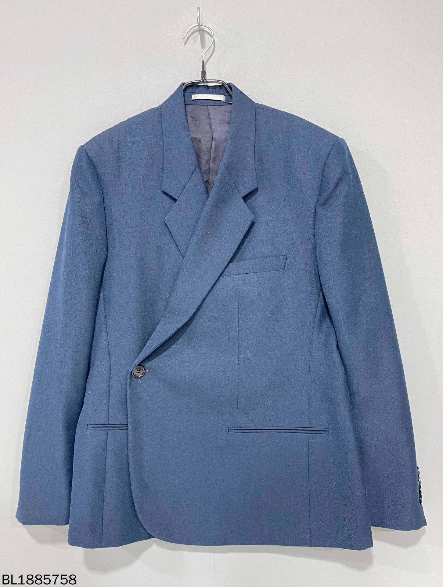 Dior Dior Wool Mohair Blend Diagonal Button Blazer 46 Size US S / EU 44-46 / 1 - 2 Thumbnail