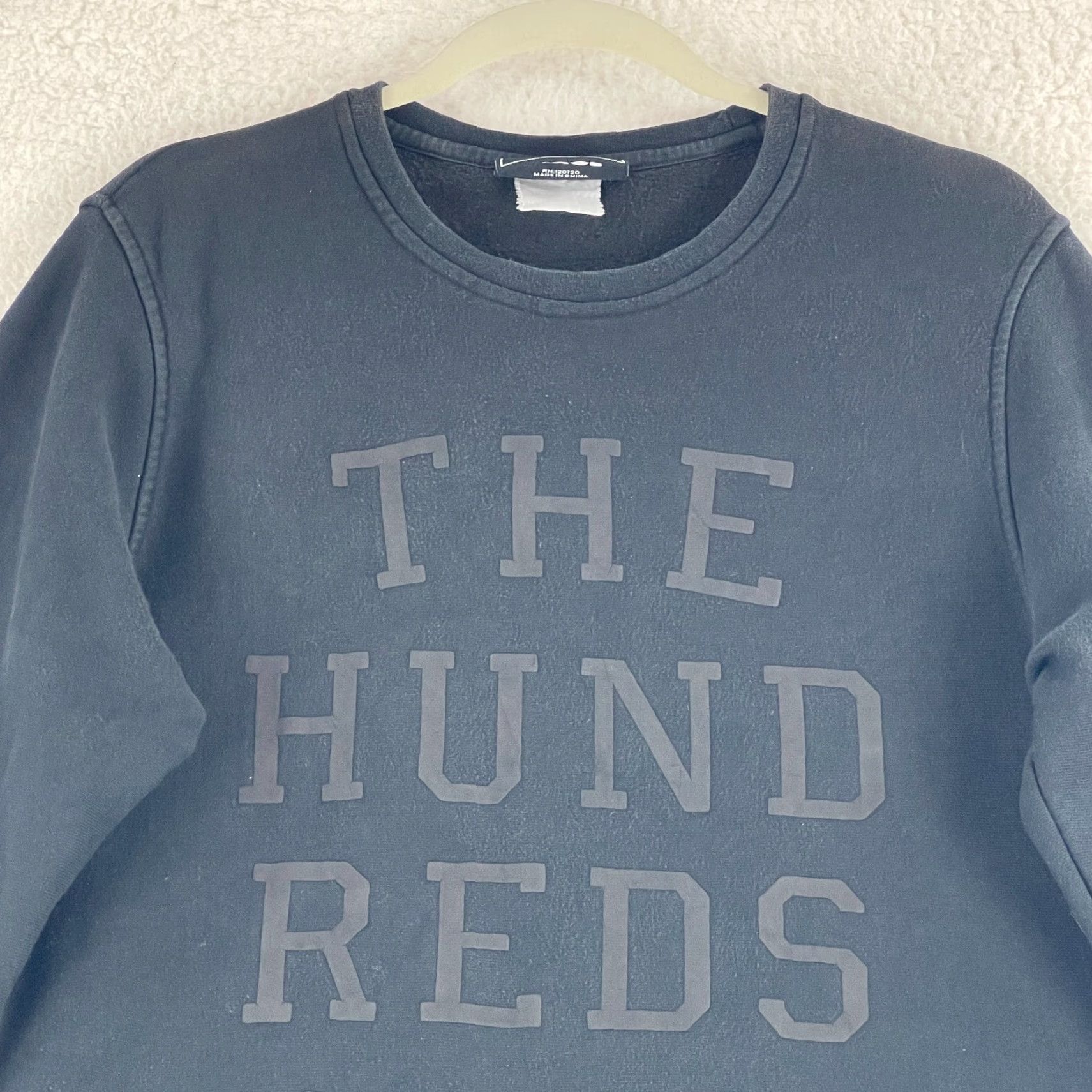 The Hundreds The Hundreds Black Crew Neck Pullover Sweater Mens Large Knit Long Sleeve Cotton Size US L / EU 52-54 / 3 - 3 Thumbnail