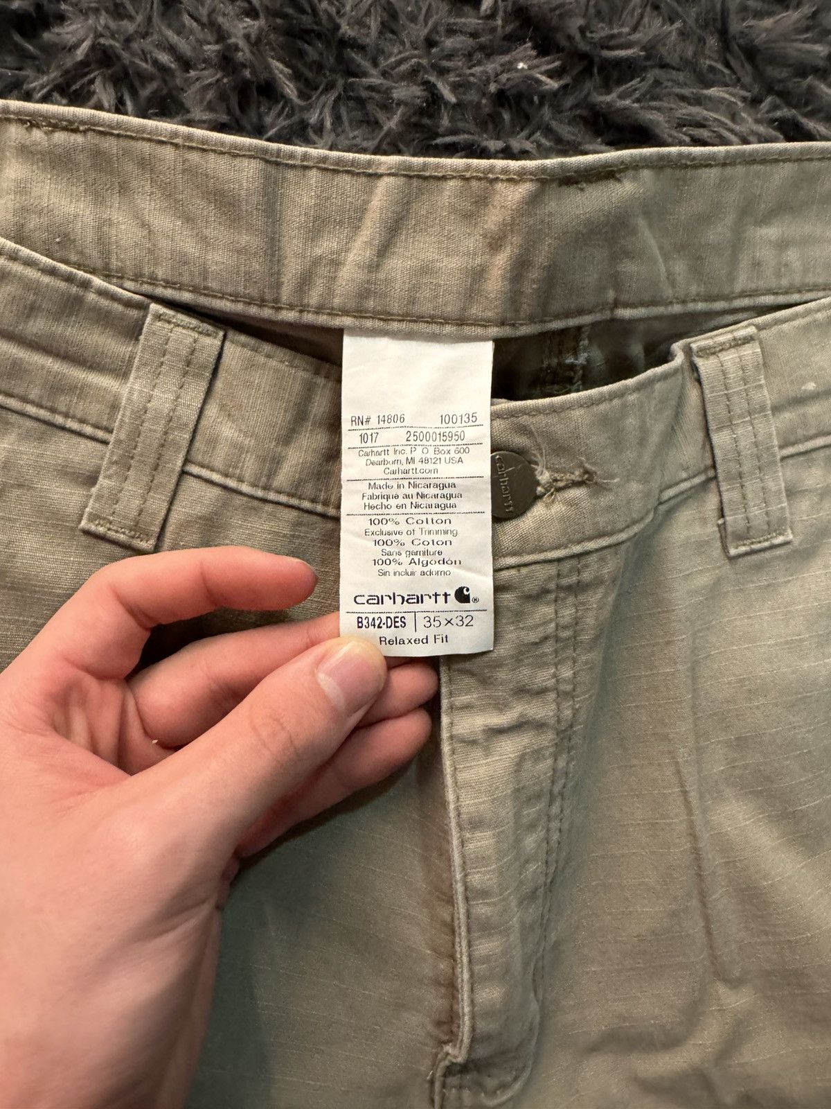 Carhartt Carharrt Cargo Pants Size US 35 - 3 Thumbnail