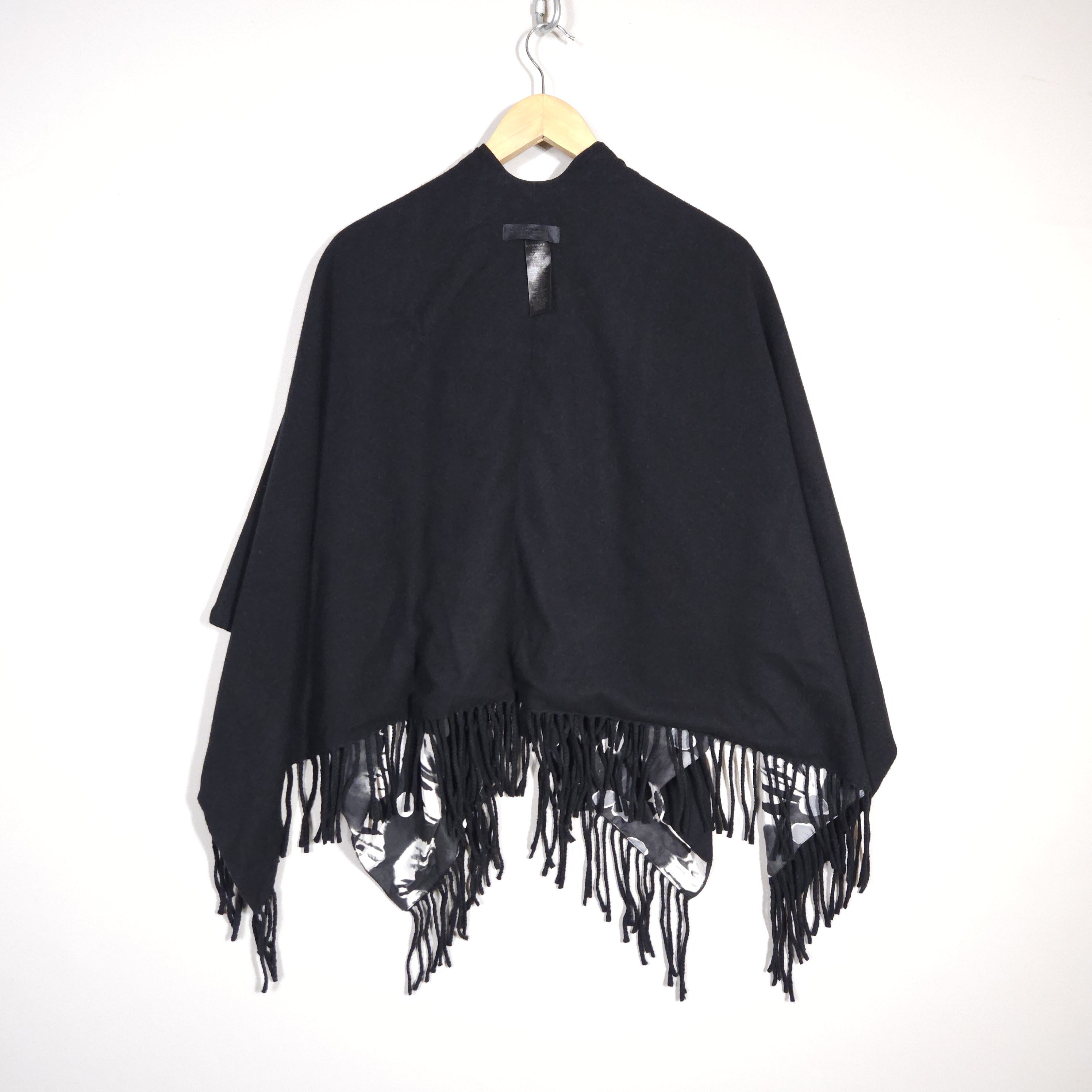 Burberry Prorsum Burberry Prorsum Cape Double Sided size 110x125 cm Size ONE SIZE - 7 Thumbnail