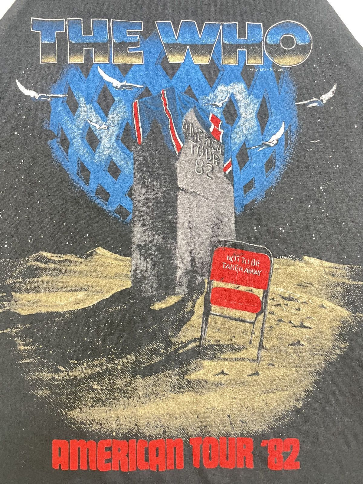 Band Tees × Vintage True Vintage 1982 The Who American Tour Size US S / EU 44-46 / 1 - 3 Thumbnail