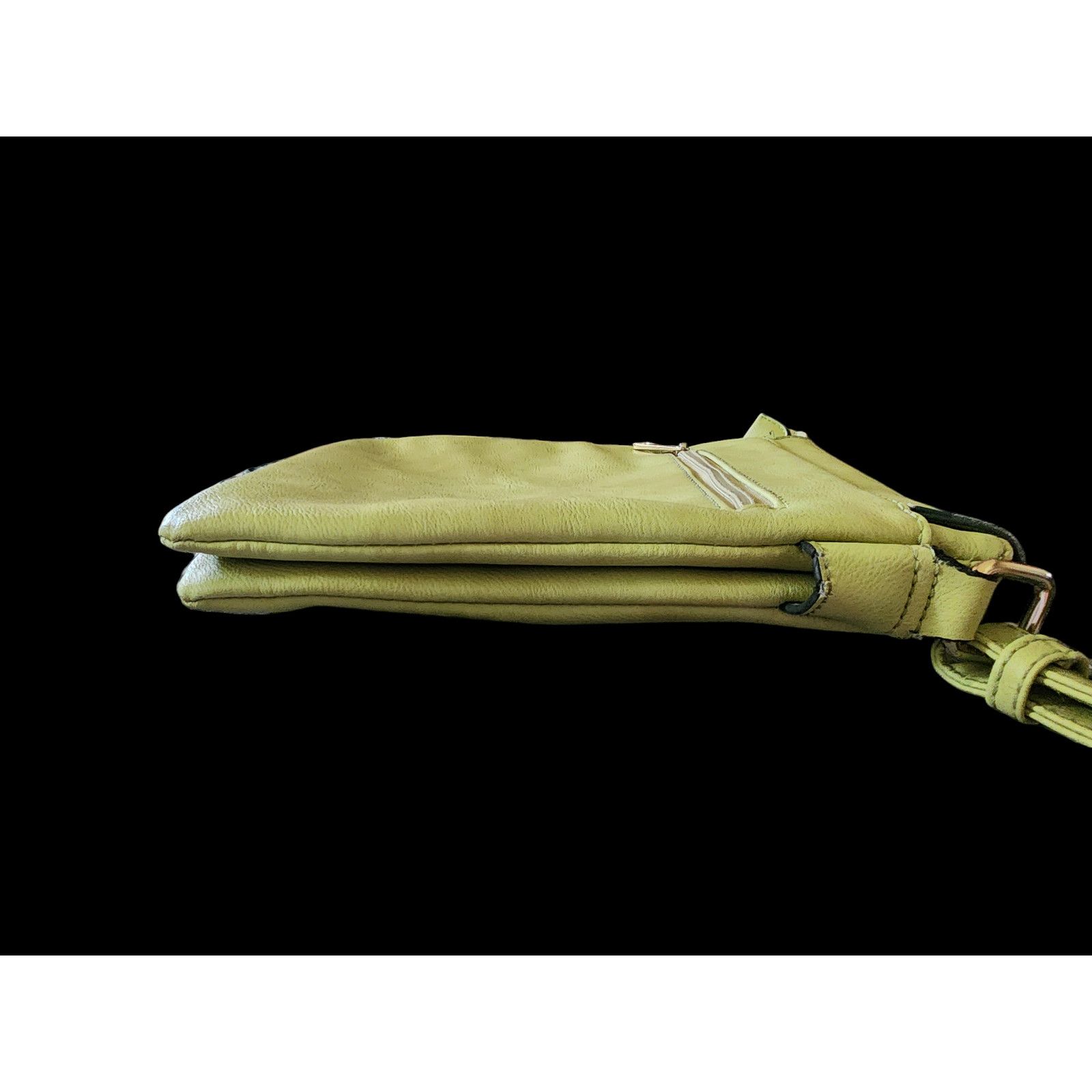 Unknown London Unbranded lime green faux-leather crossbody bag Size ONE SIZE - 8 Thumbnail
