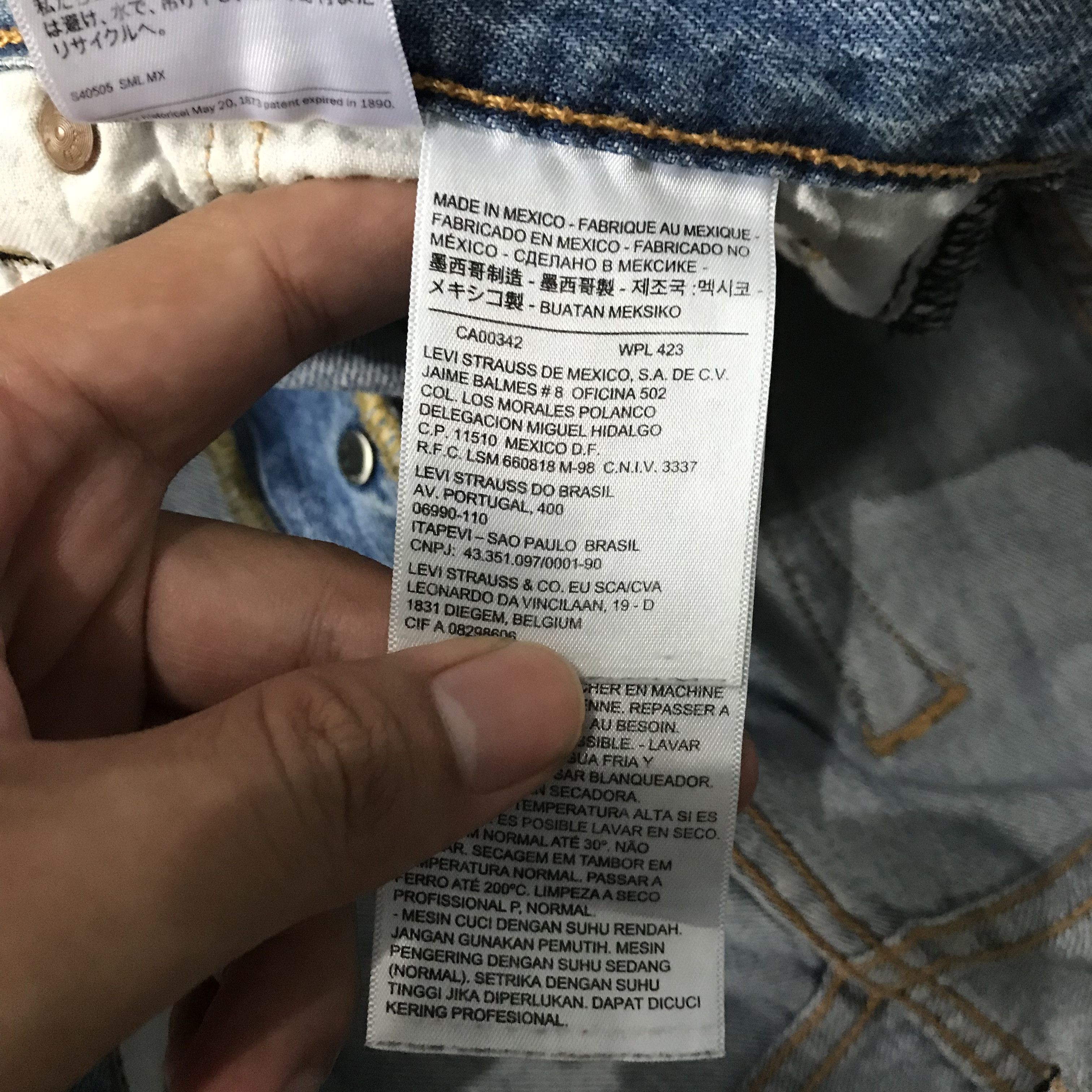 Levi's Vintage Levis 501 jeans acid wash blue jeans size W 33 L 33 Size US 33 - 7 Thumbnail