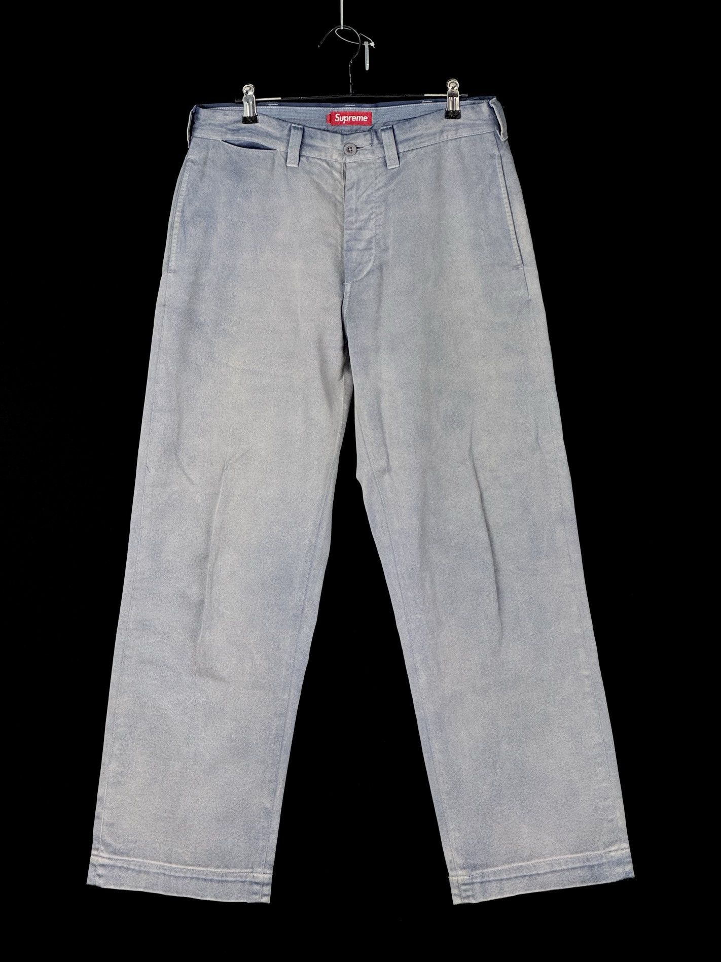 Supreme supreme washed pants Size US 30 / EU 46 - 3 Thumbnail