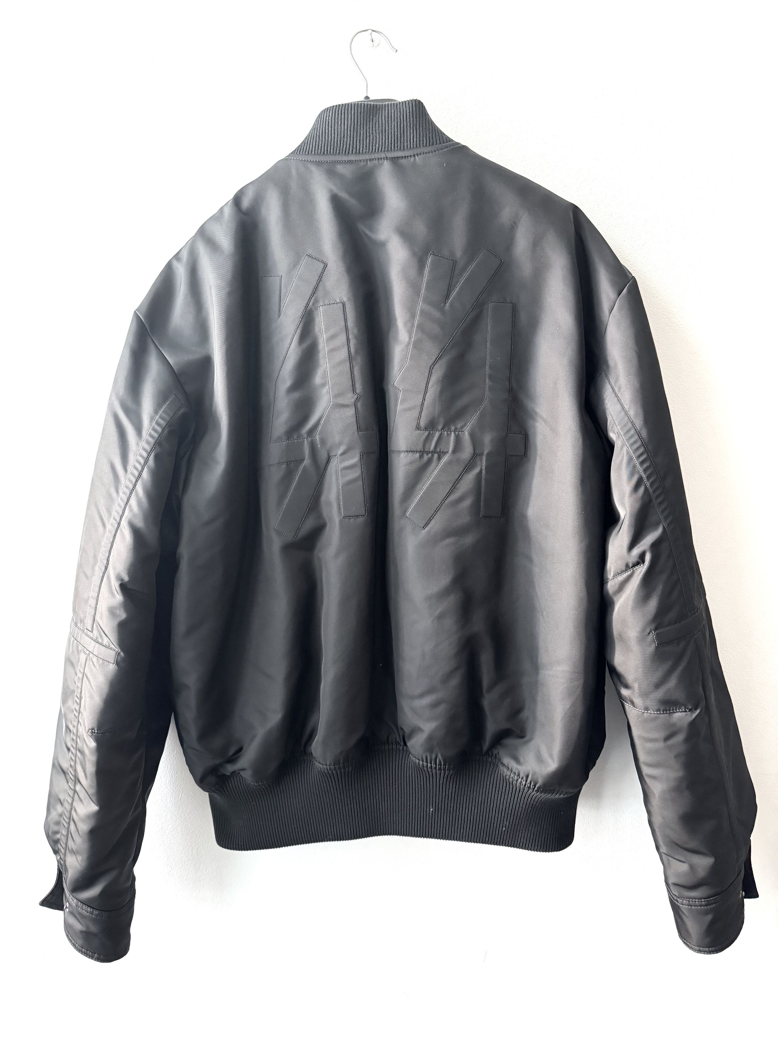 image of 44 Label Group Kobosil Emil Bomber Size 50 in Black, Men's