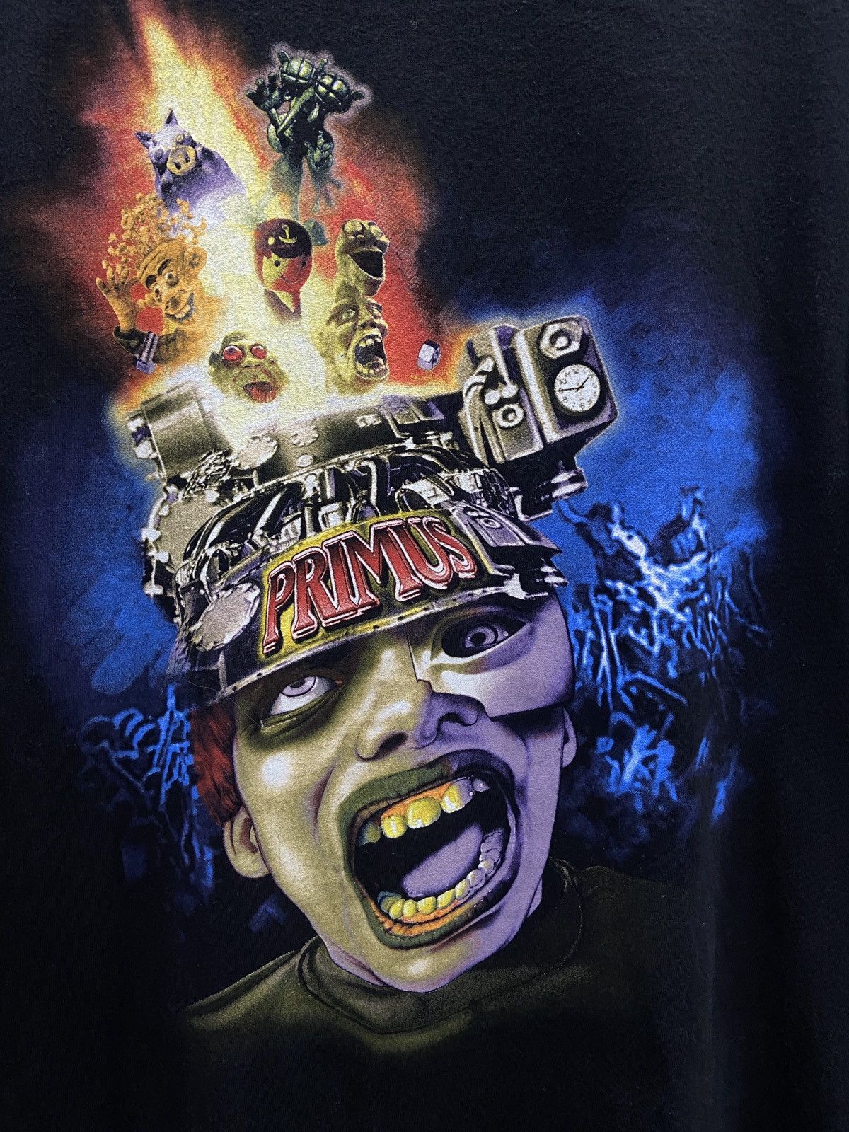 Band Tees × Vintage Vintage 1999s PRIMUS Alternative Rock Tour Band TShirt Size US XL / EU 56 / 4 - 4 Thumbnail