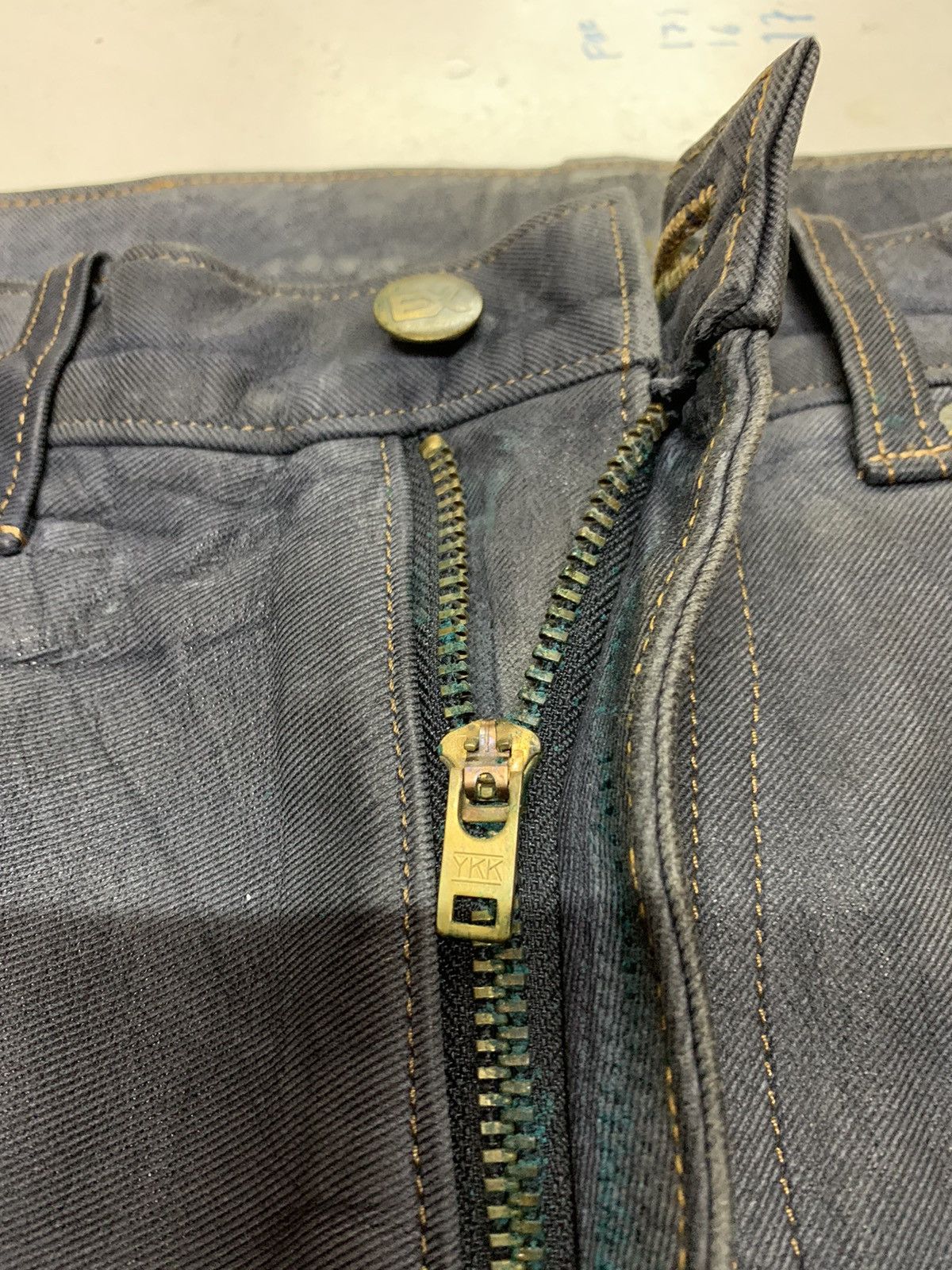 Genuine Leather EX explorer jeans KWP LEATHER Size US 32 / EU 48 - 14 Thumbnail