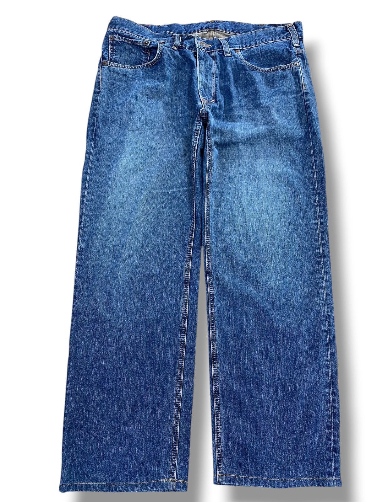 Edwin Edwin Brand Faded Wash Style Loose Jeans Size US 38 / EU 54 - 1 Thumbnail